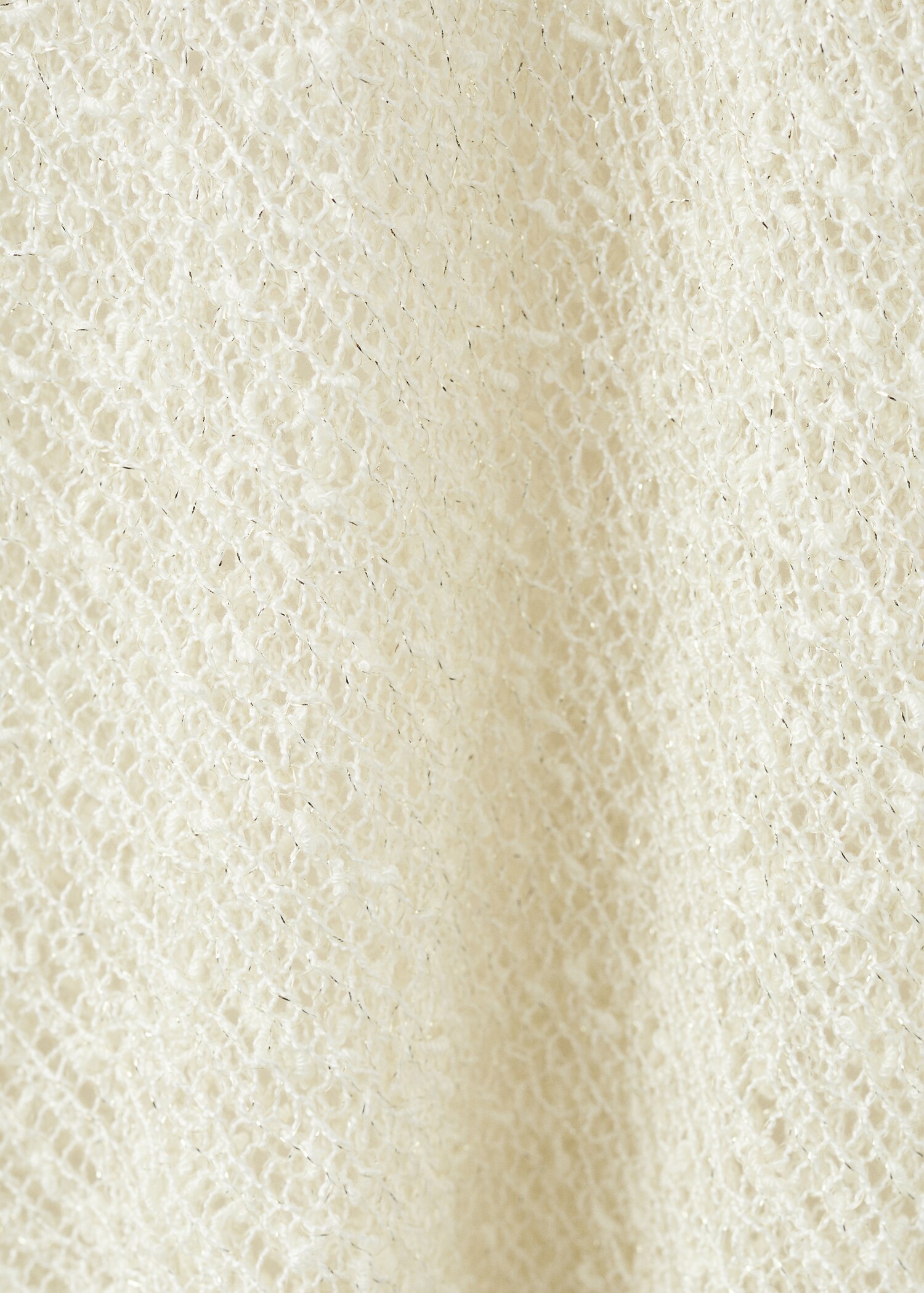 Asymmetrical lurex cape - Details of the article 1