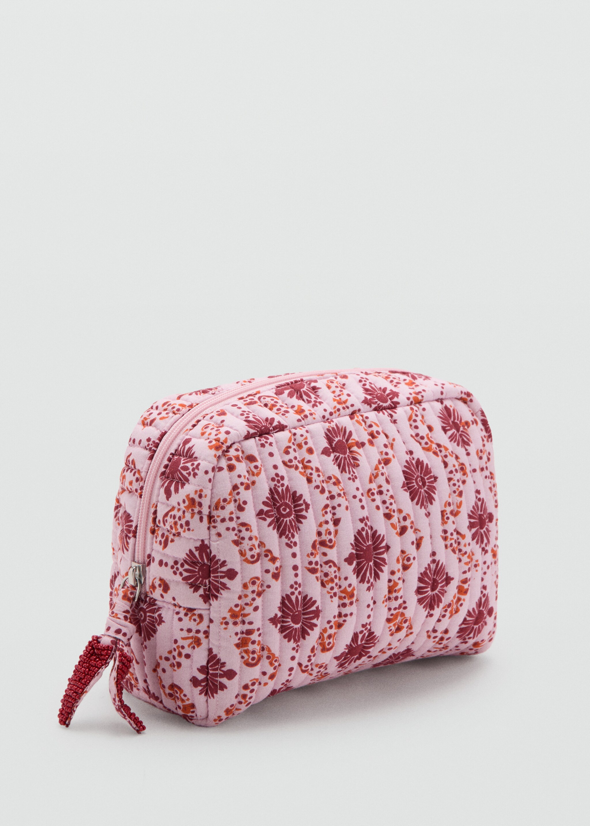 Pochette cosmétique imprimée - Plan moyen, Rose. Ref: 27075951-00.