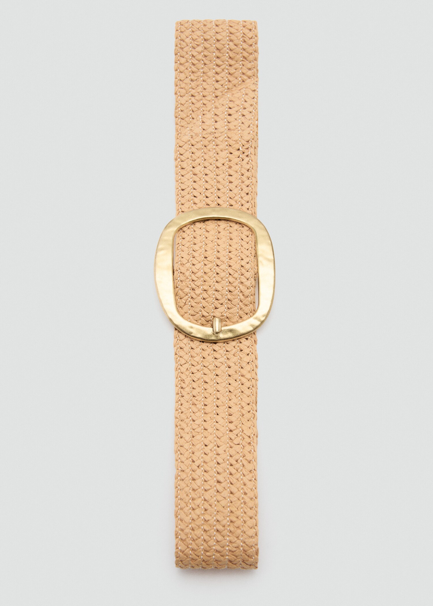 Cinturón fibra natural hebilla ovalada - Detalle del artículo 2