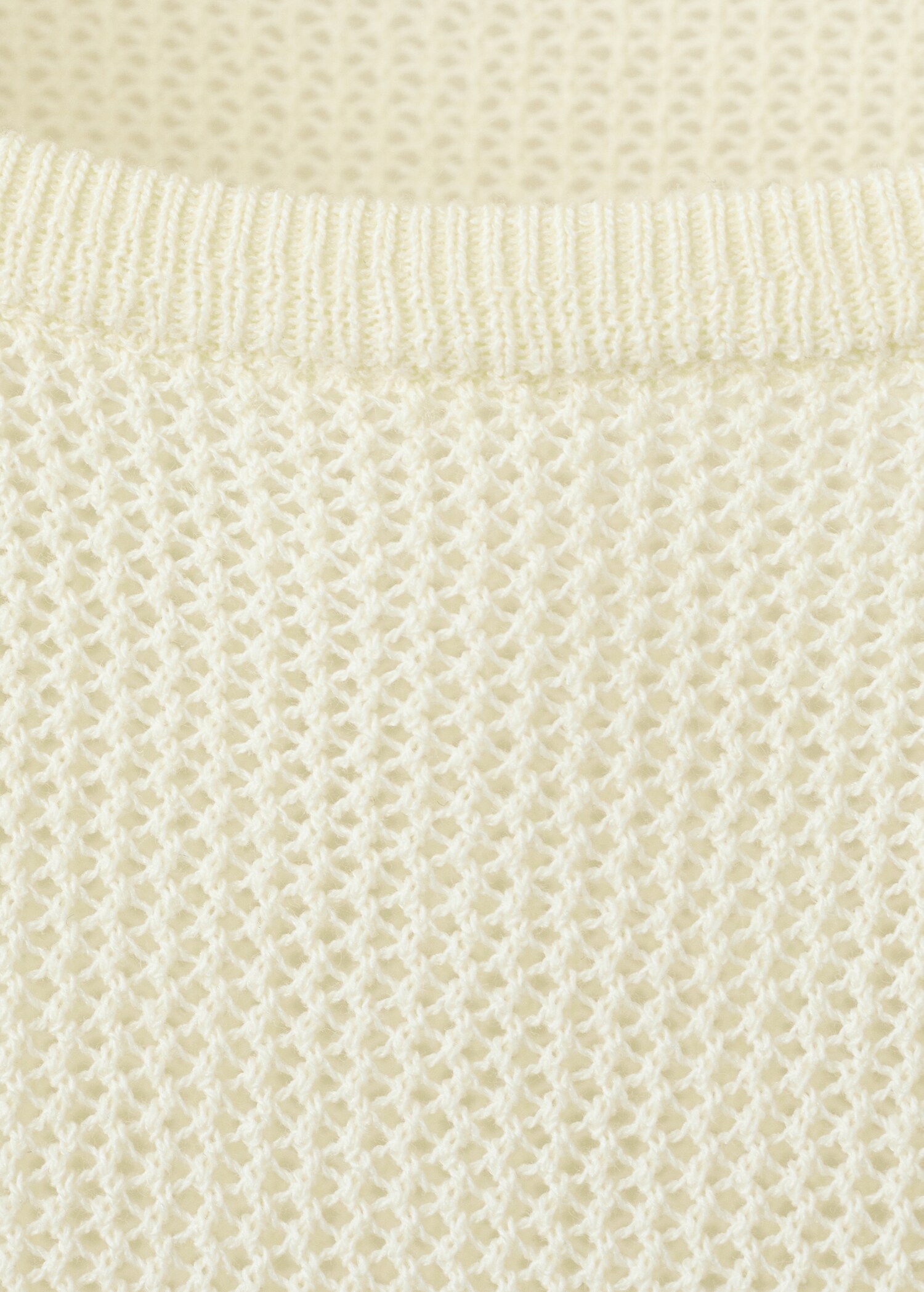 Openwork knit sweater - Details of the article 8