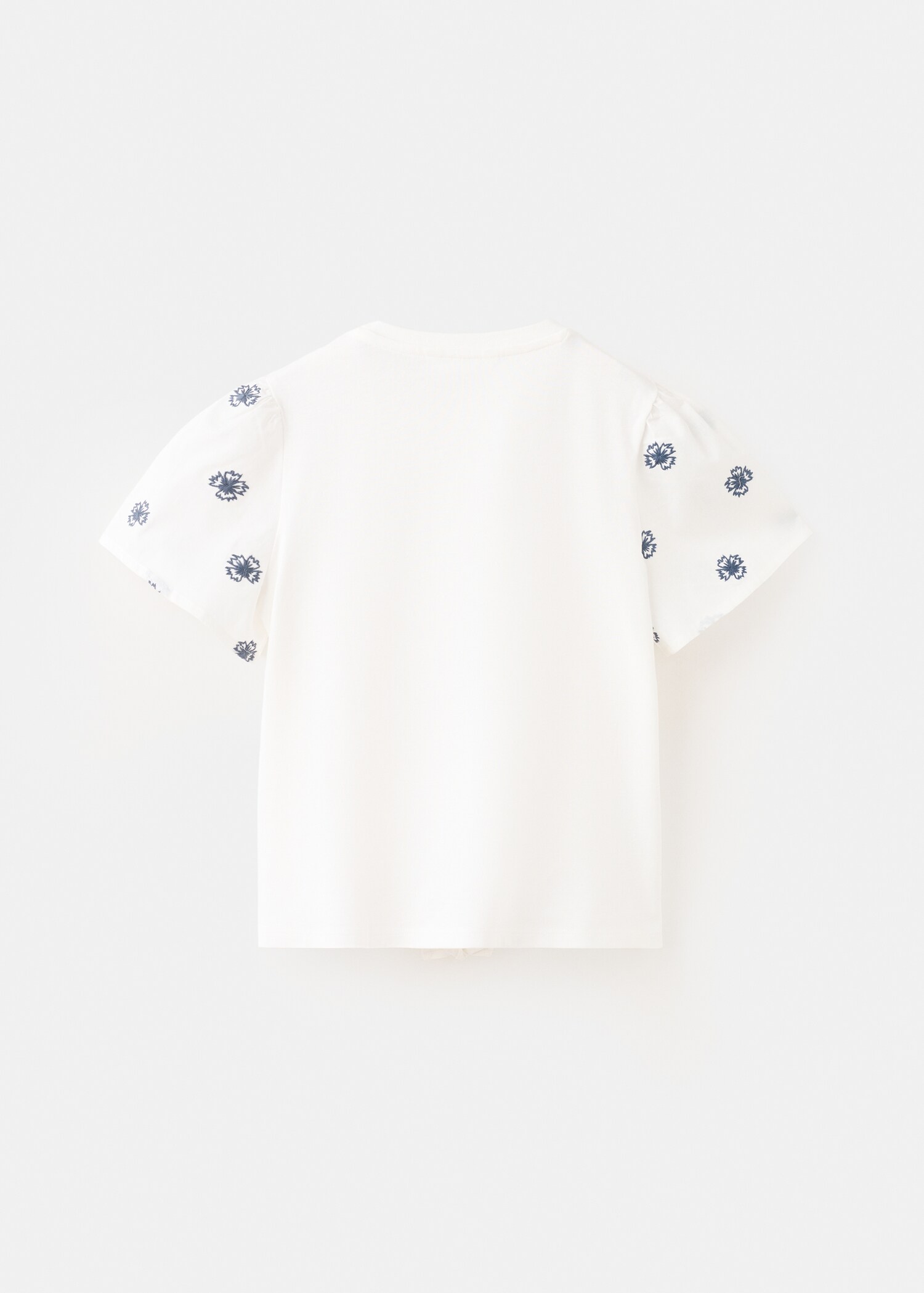 Embroidered cotton shirt - Reverse of the article