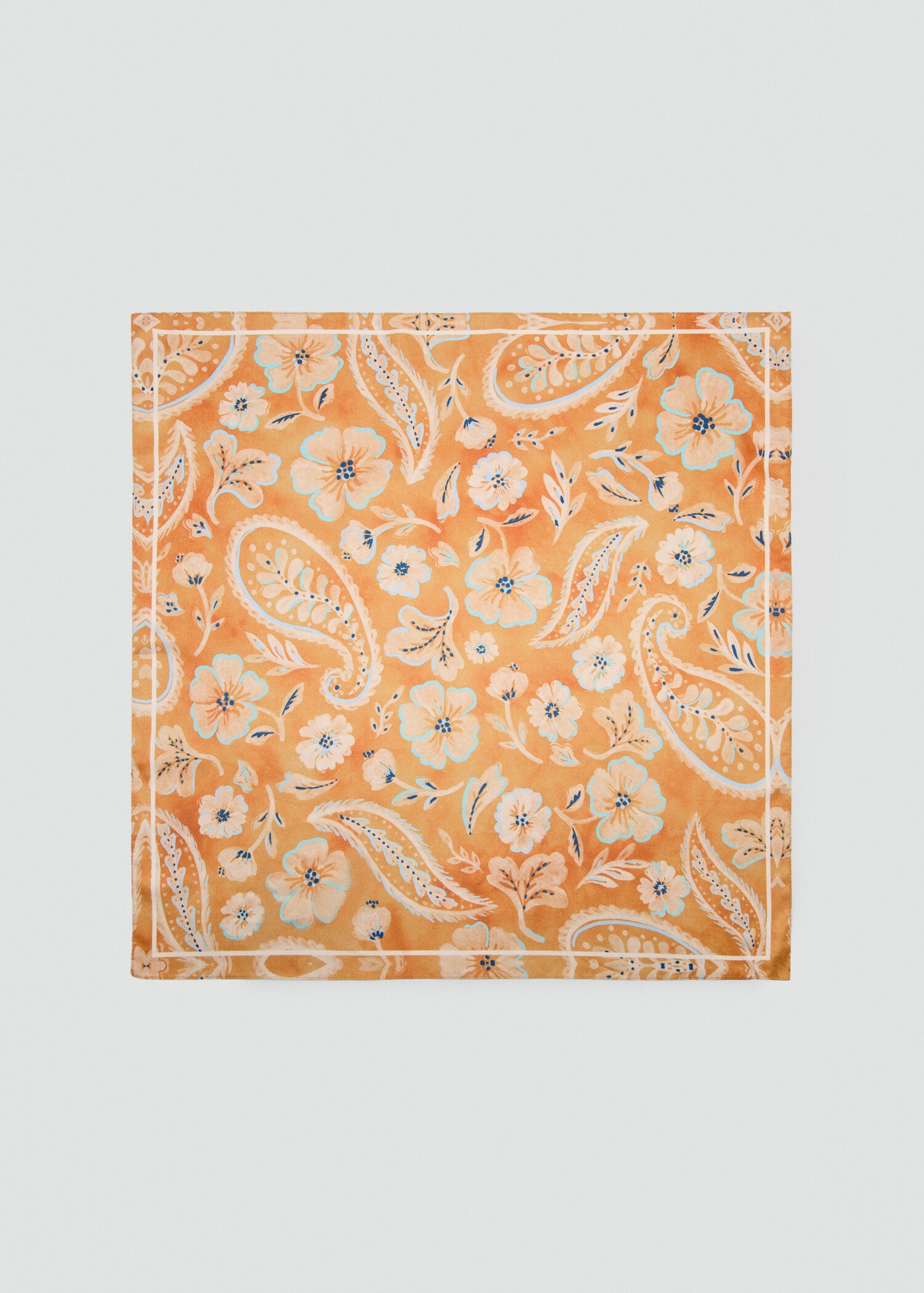 Floral print scarf - Article without model