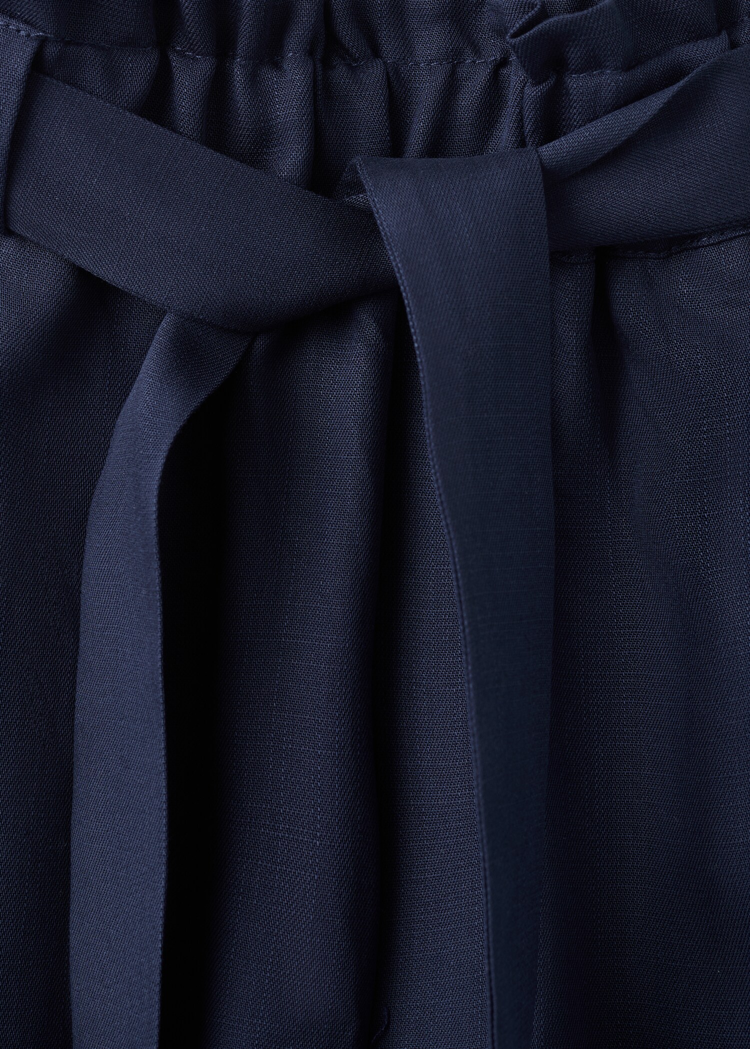 Straight lyocell trousers - Details of the article 8