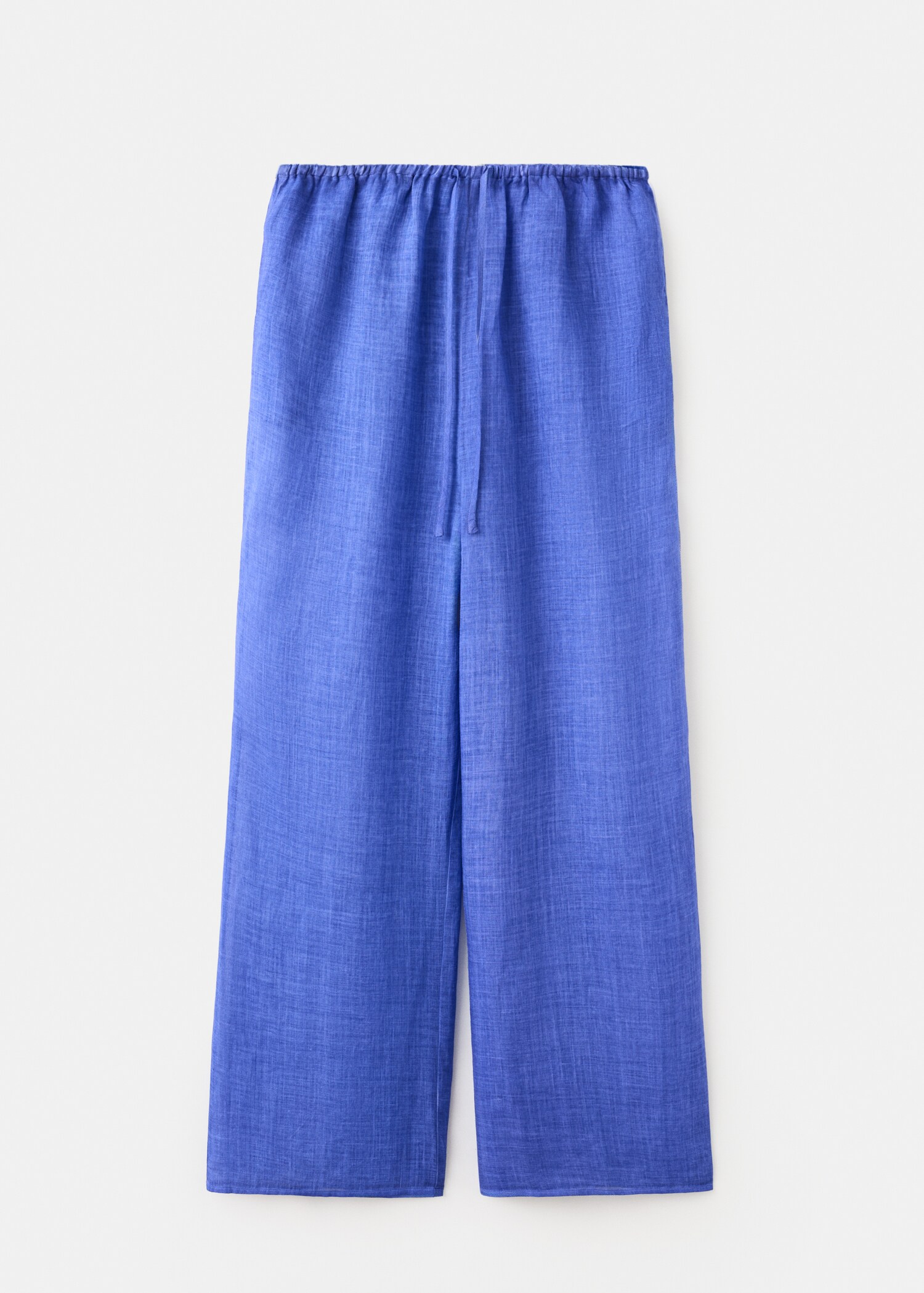 100% ramie trousers with an overdyed effect - Article without model