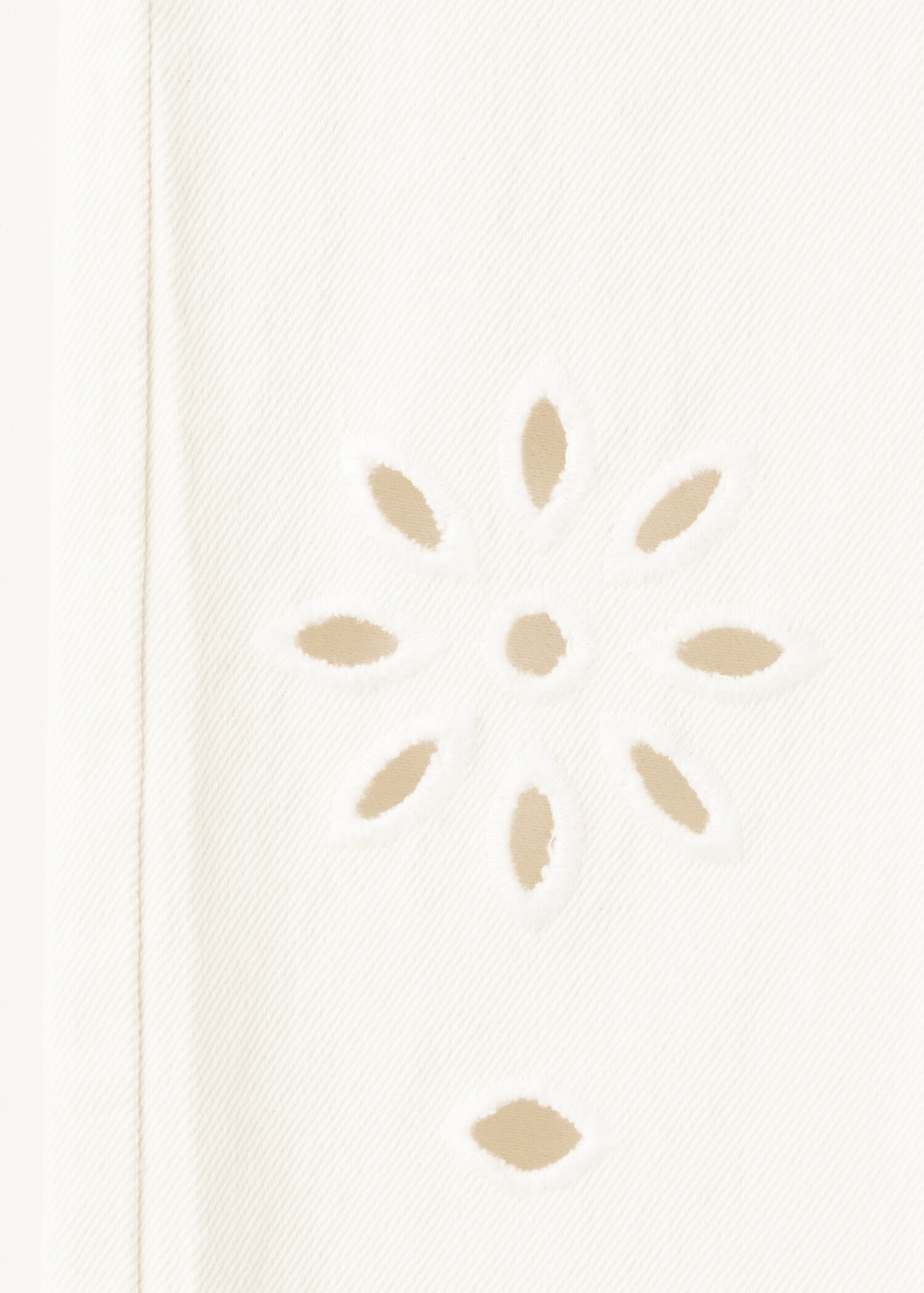 Jeans wide leg bordados - Detalle del artículo 0