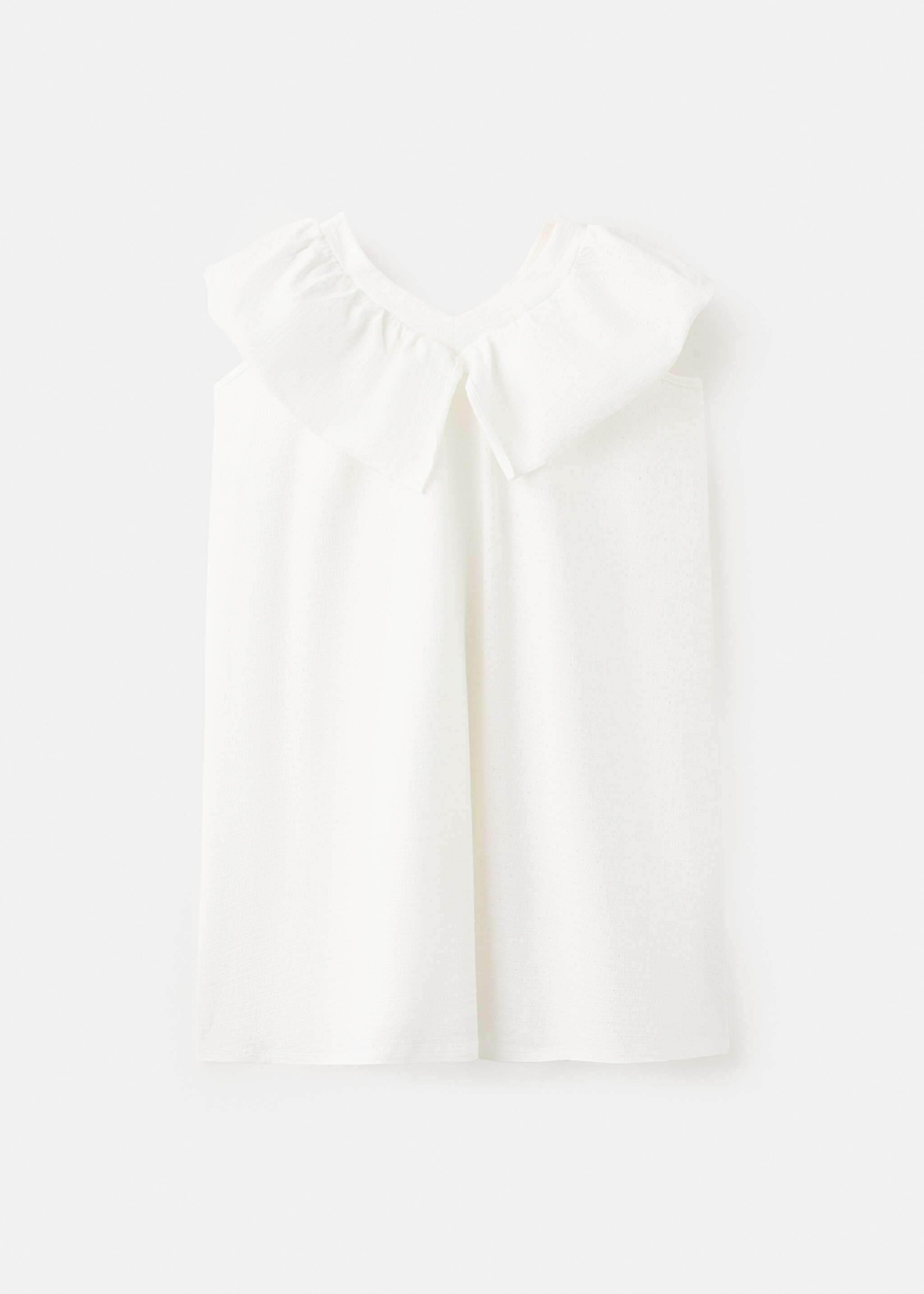 Robe blanqui - Verso de l’article, Blanc cassé. Ref: 27075976-00.