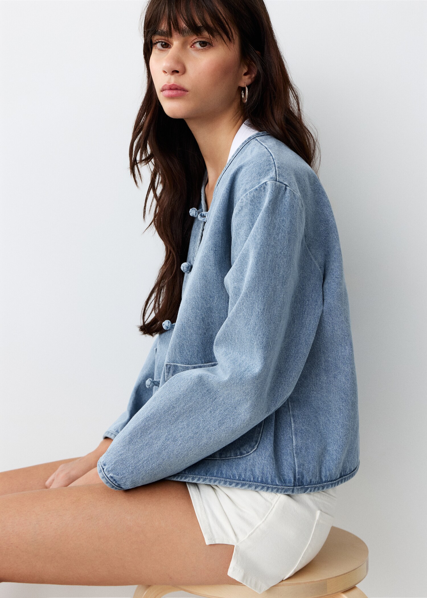 Veste jean poches - Détail de l'article 2