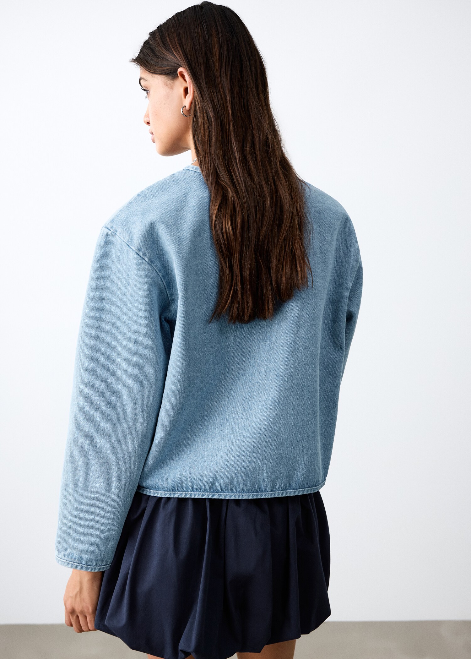 Veste jean poches - Verso de l’article