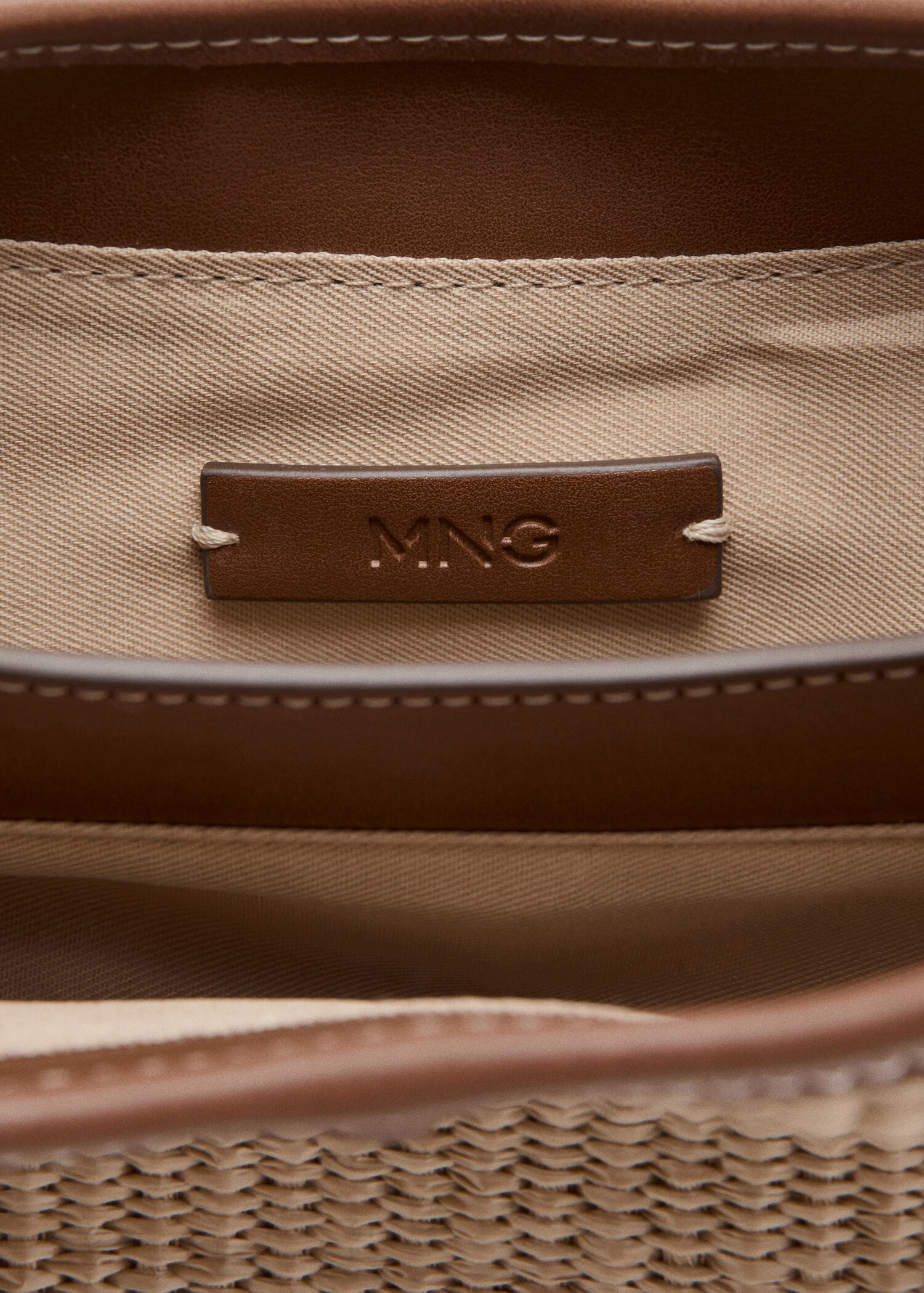 Sac seau en toile contrasté - Détail de l'article 3