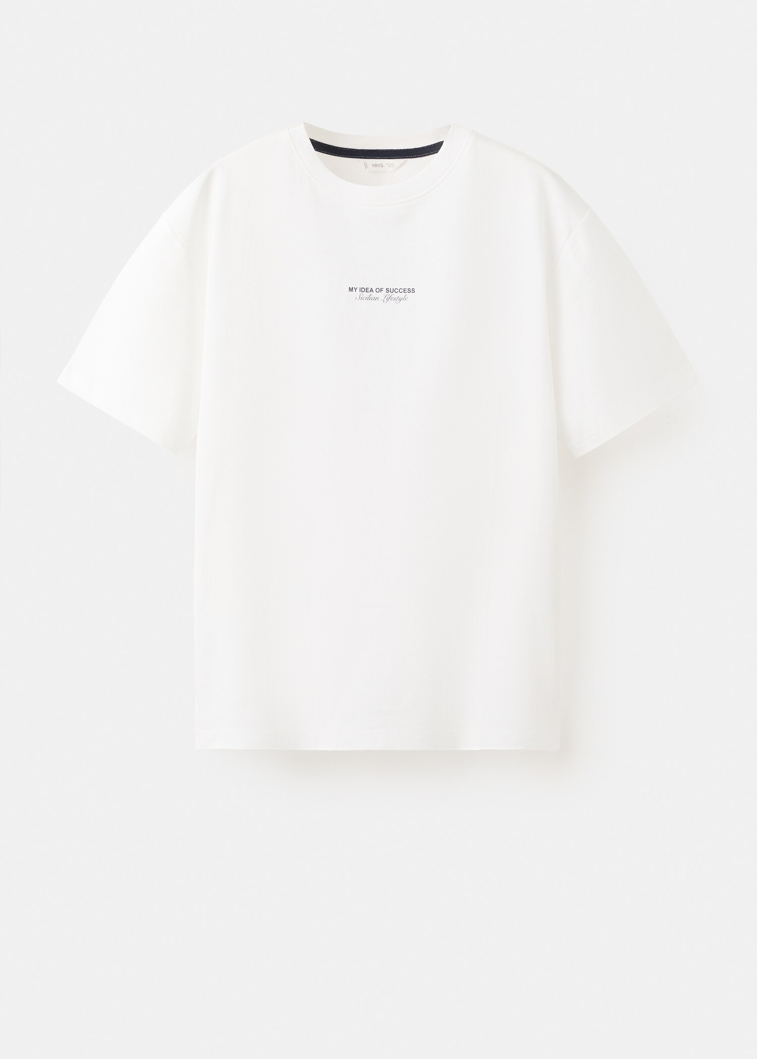 T-shirt en coton imprimé - Article sans modèle