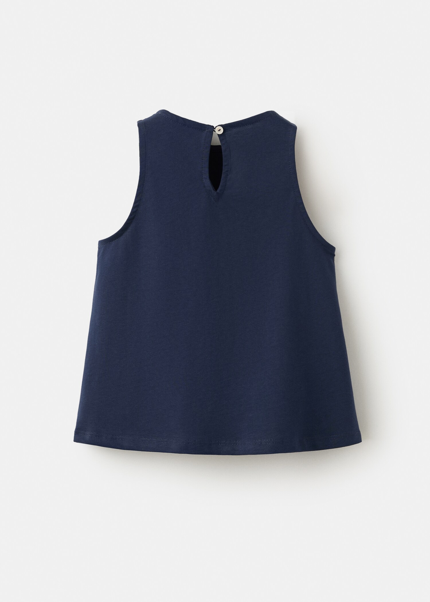 Floral relief top - Reverse of the article