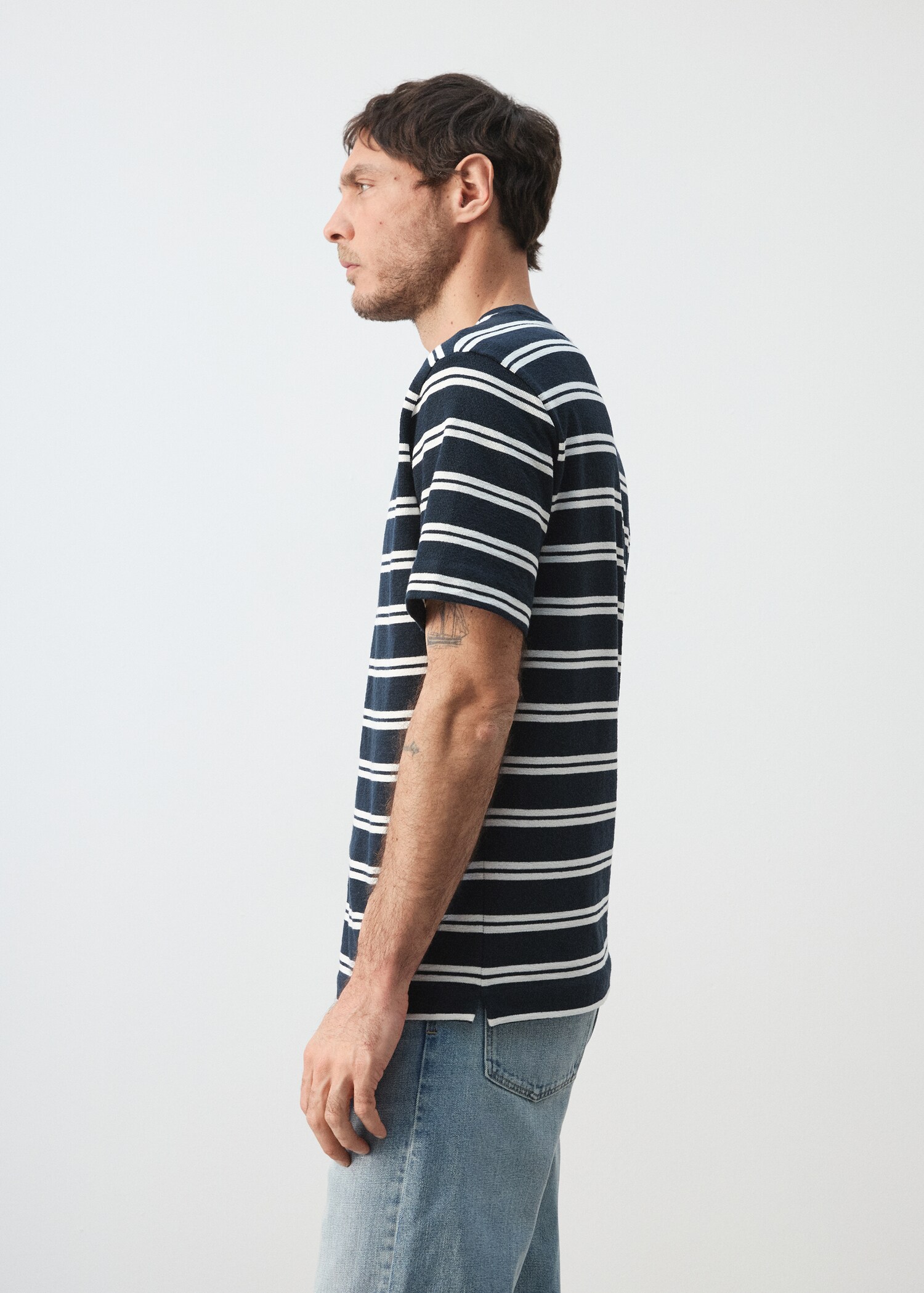 Camiseta regular fit rayas - Detalle del artículo 2