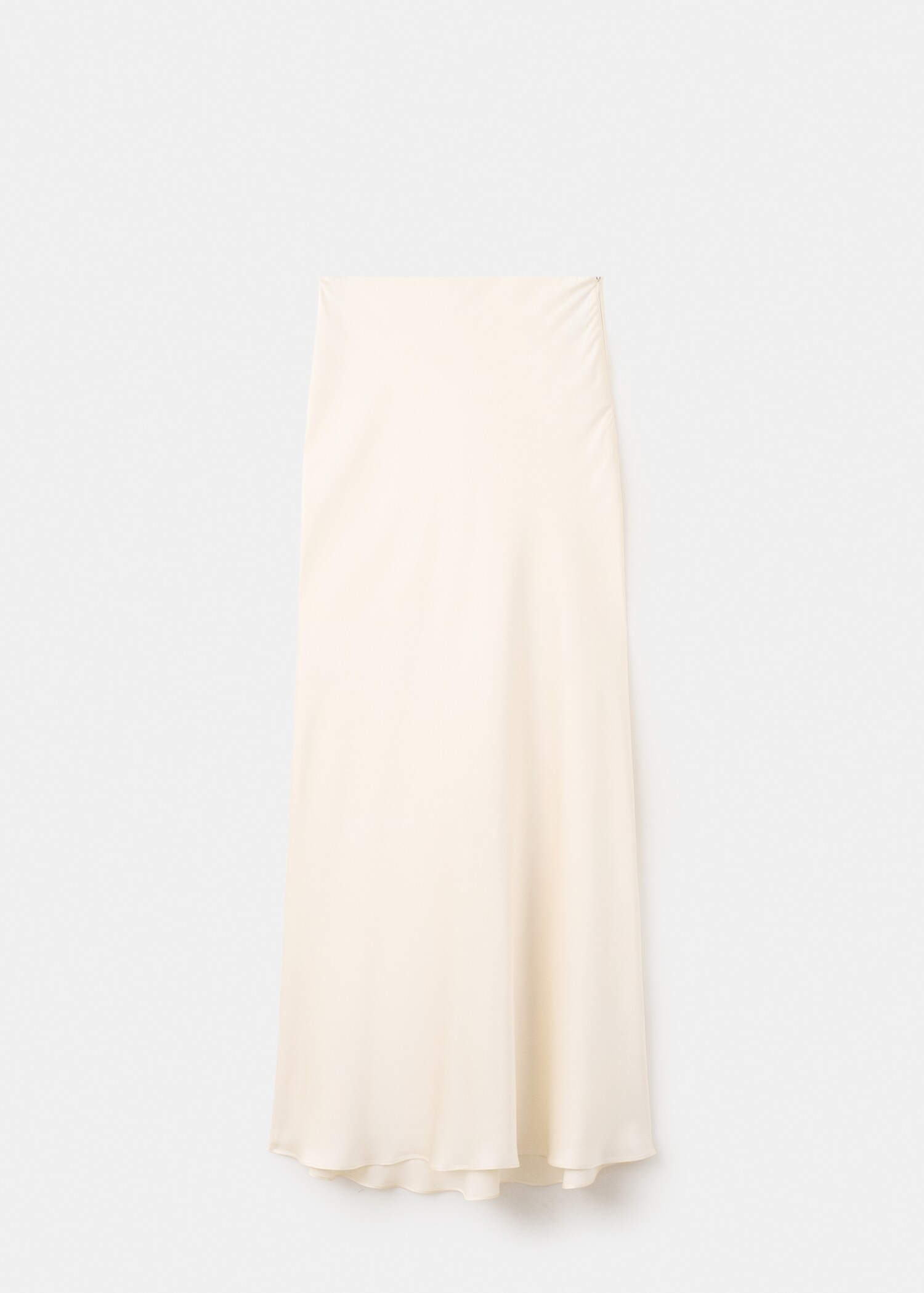 Satin maxi-skirt - Article without model