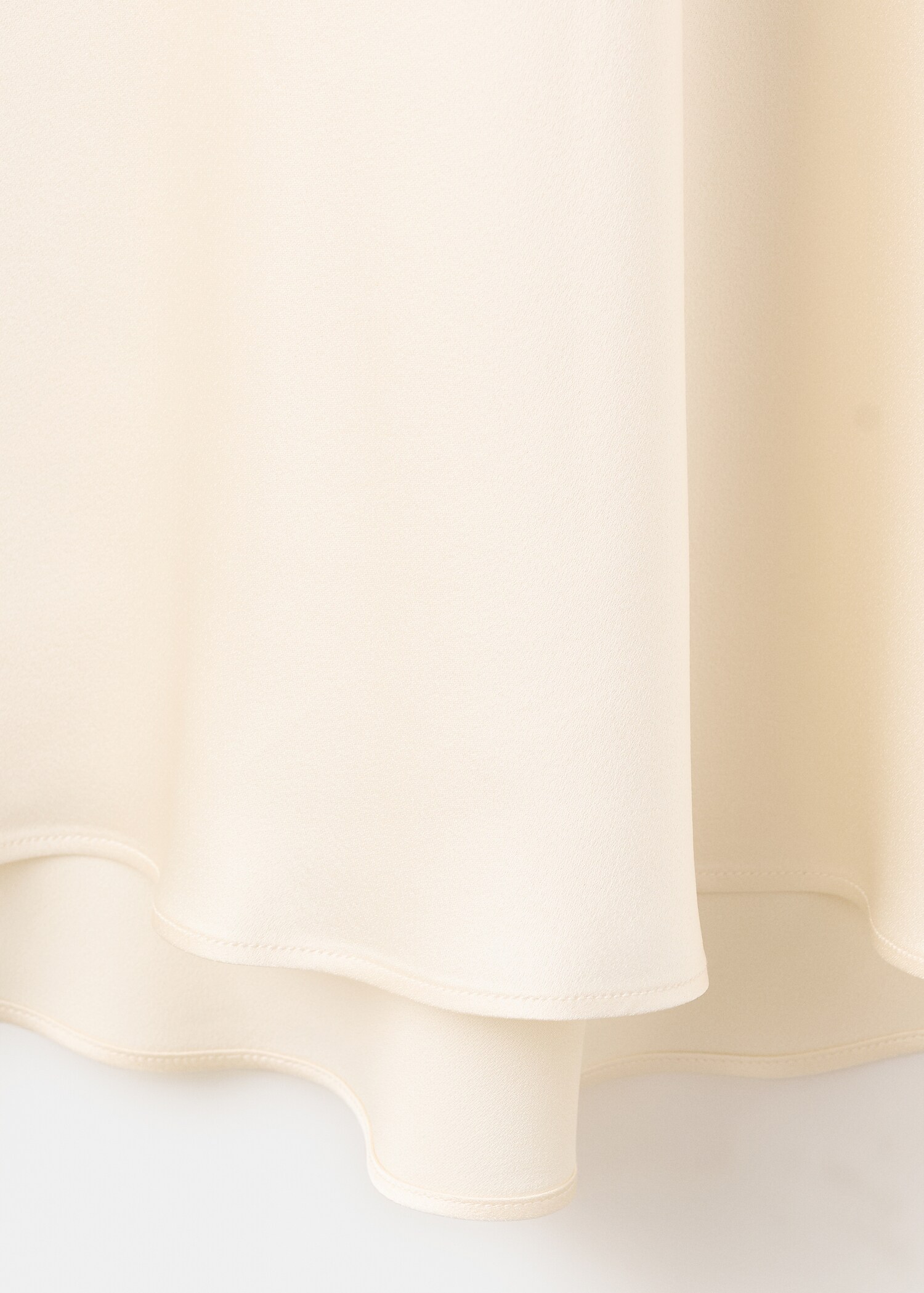 Satin maxi-skirt - Details of the article 0