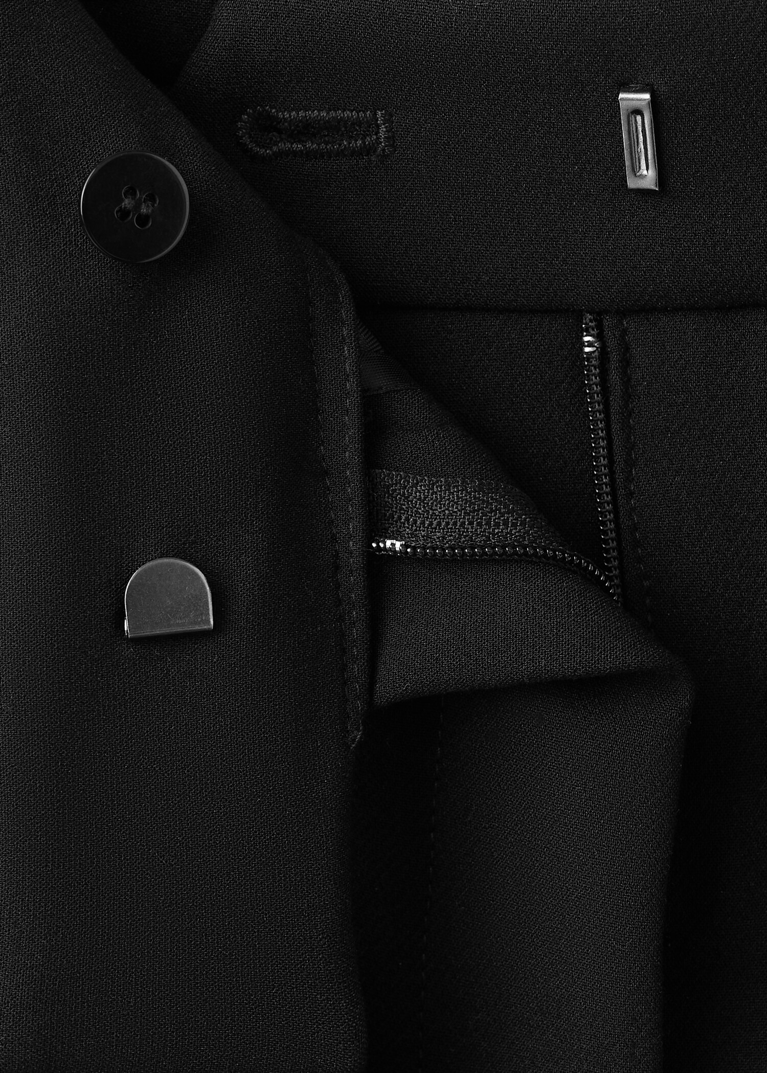 Pantalon droit avec ceinture - Détail de l'article 8