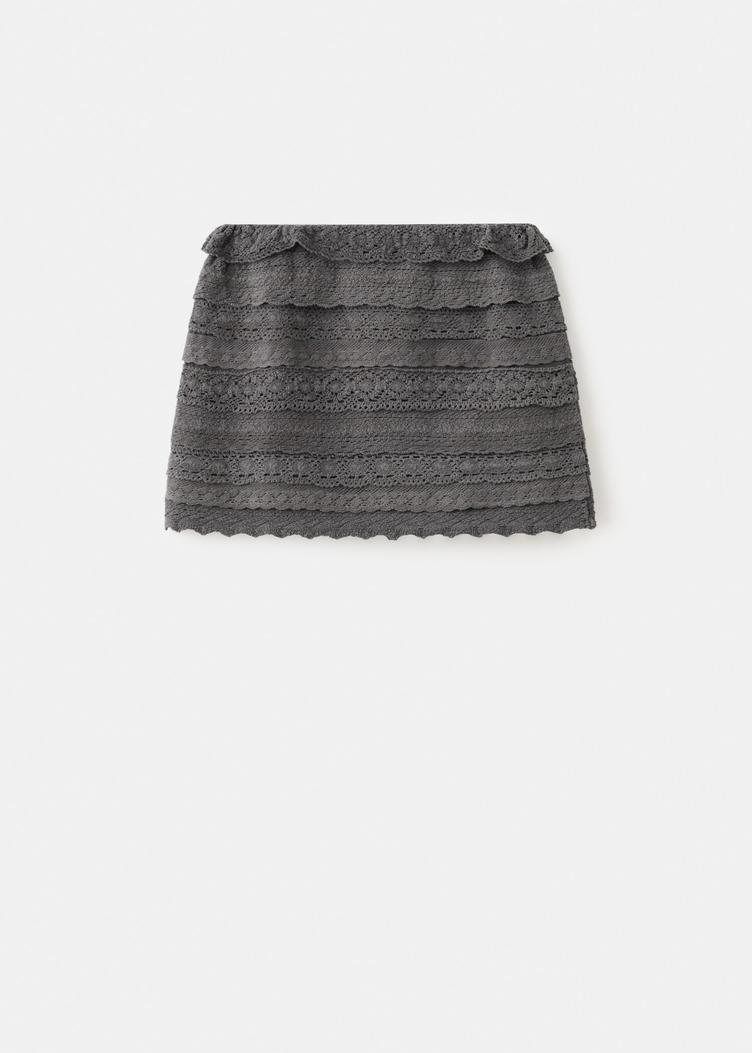 Jupe volants crochet - Article sans modèle