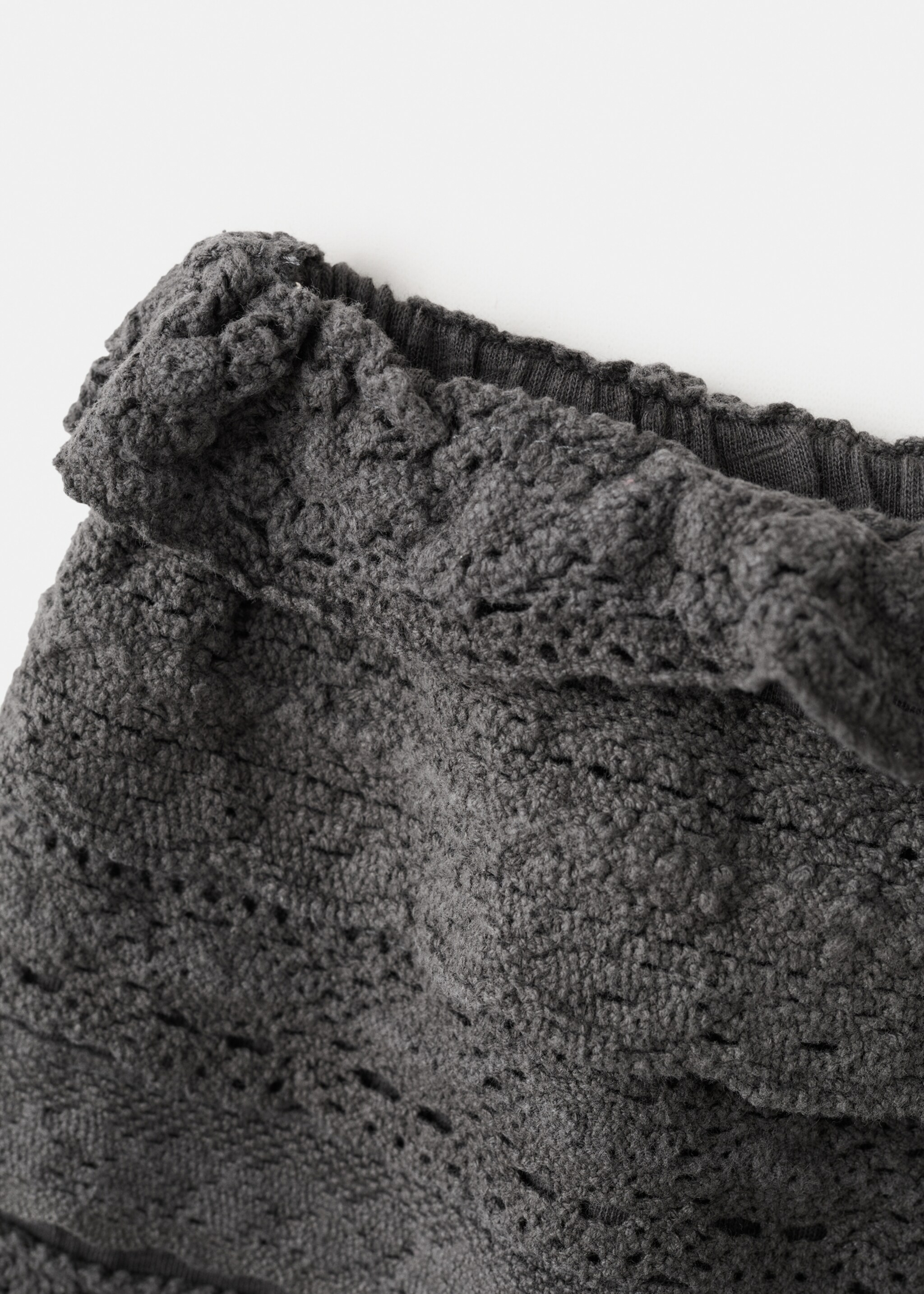 Jupe volants crochet - Détail de l'article 8, Gris anthracite. Ref: 27076337-00.