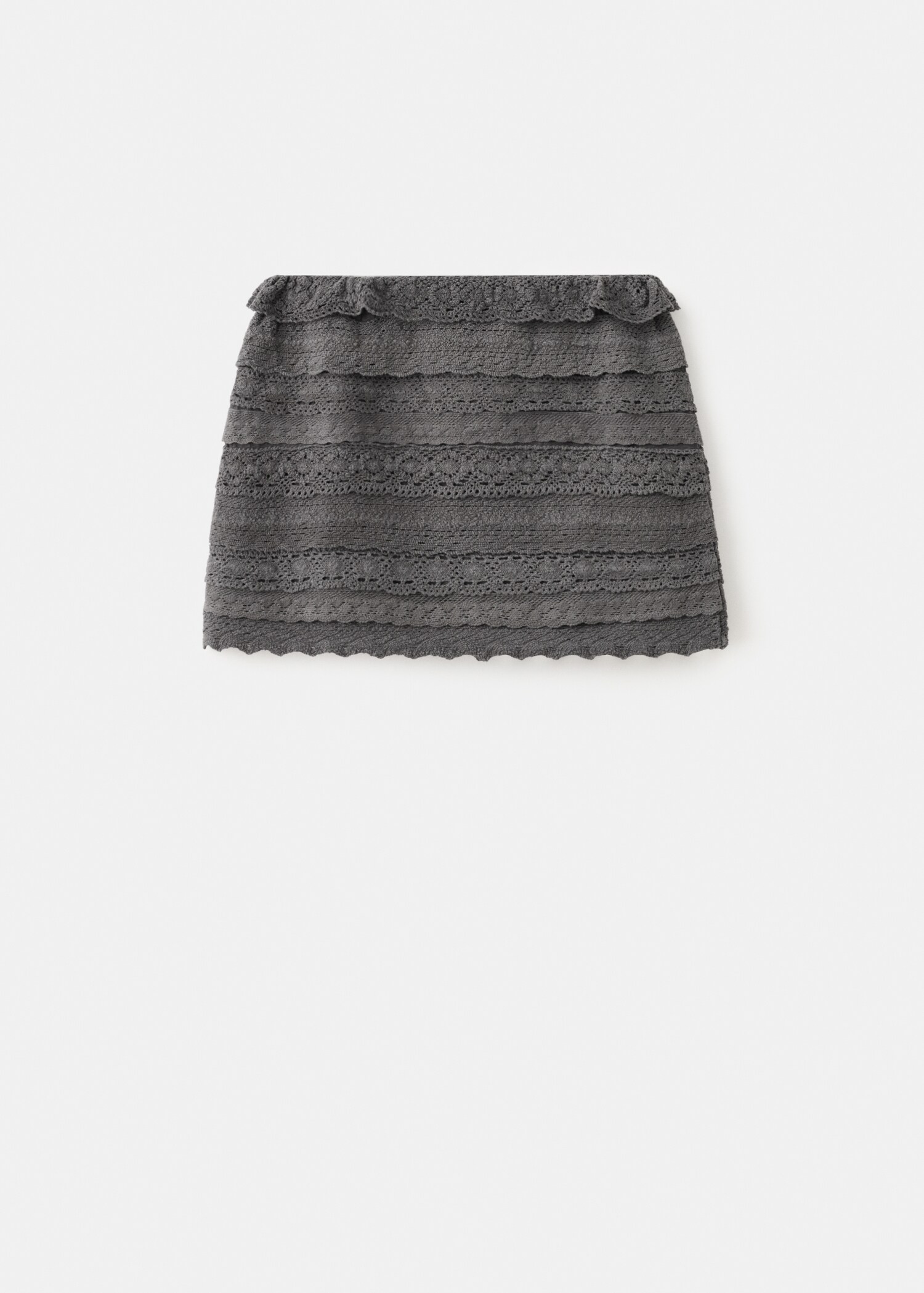 Jupe volants crochet - Verso de l’article