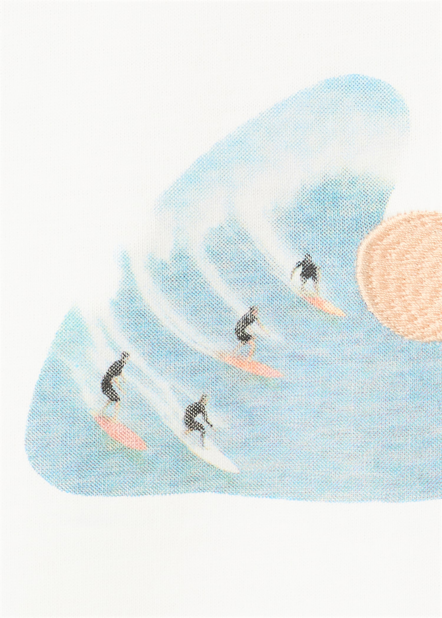 Printed oversized cotton T-shirt - Details of the article 0