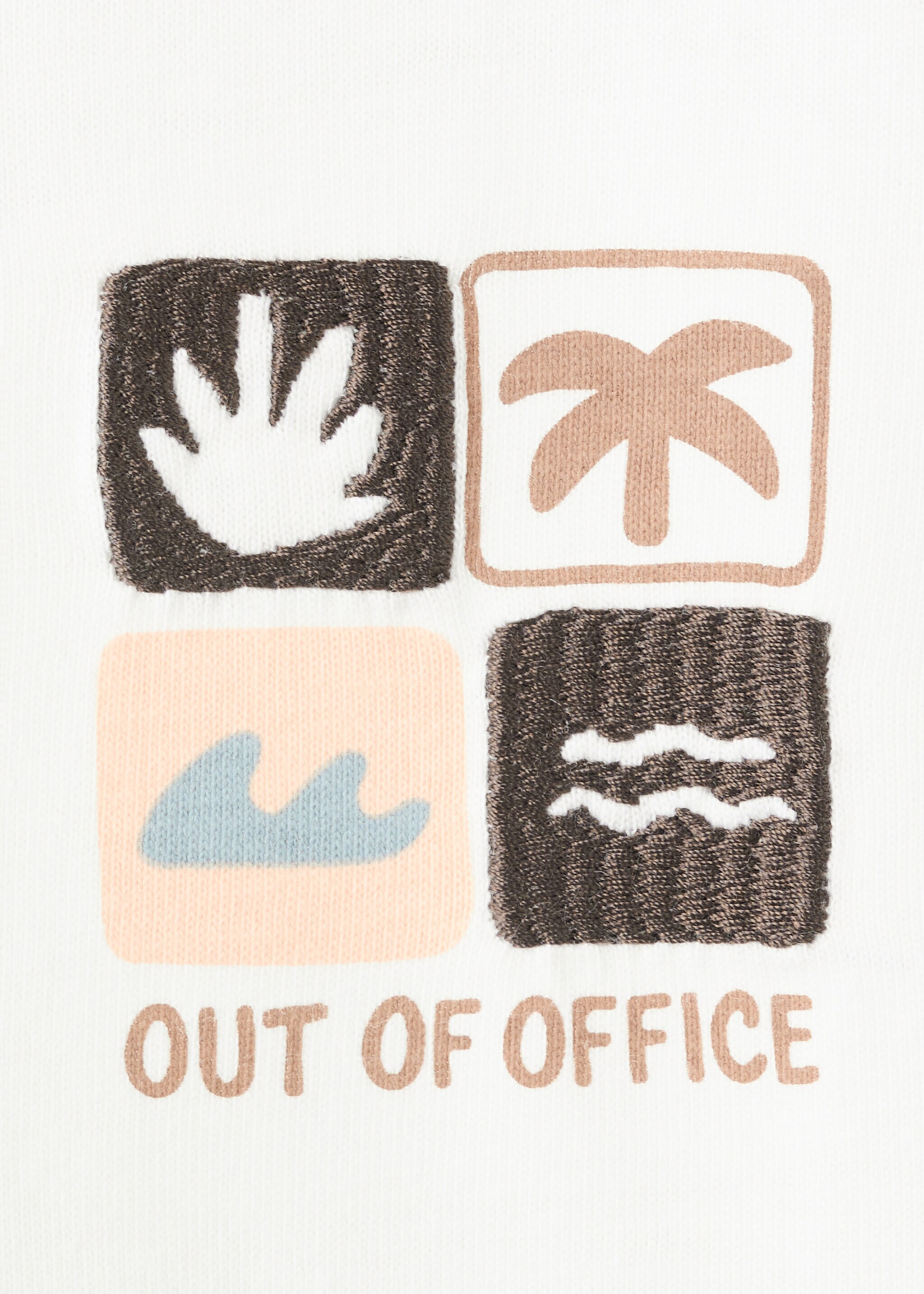 Printed oversized cotton T-shirt - Details of the article 8, Off White. Ref: 27076340-00.