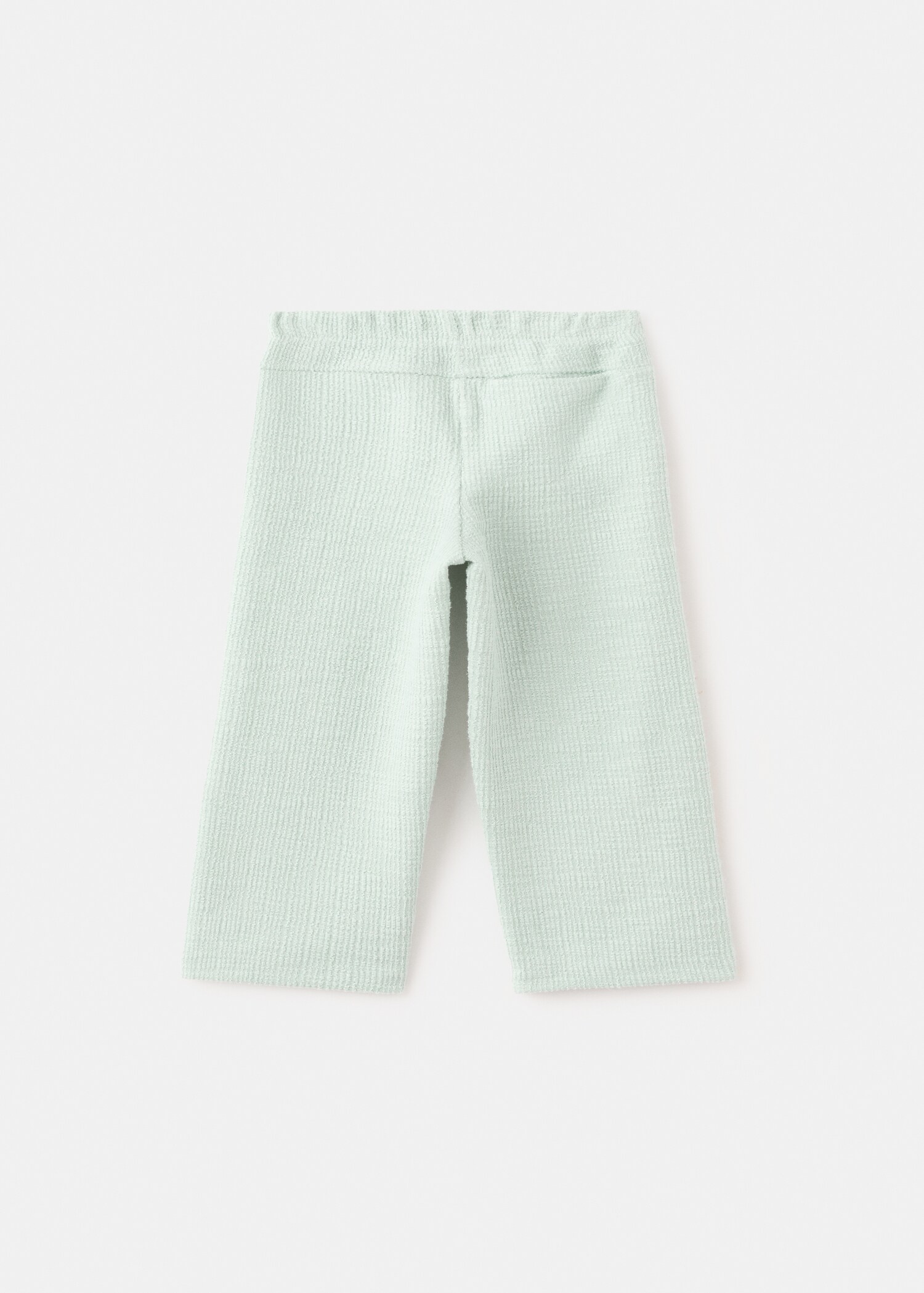 بنطلون محبوك مستقيم - الجهة الخلفية للمنتج