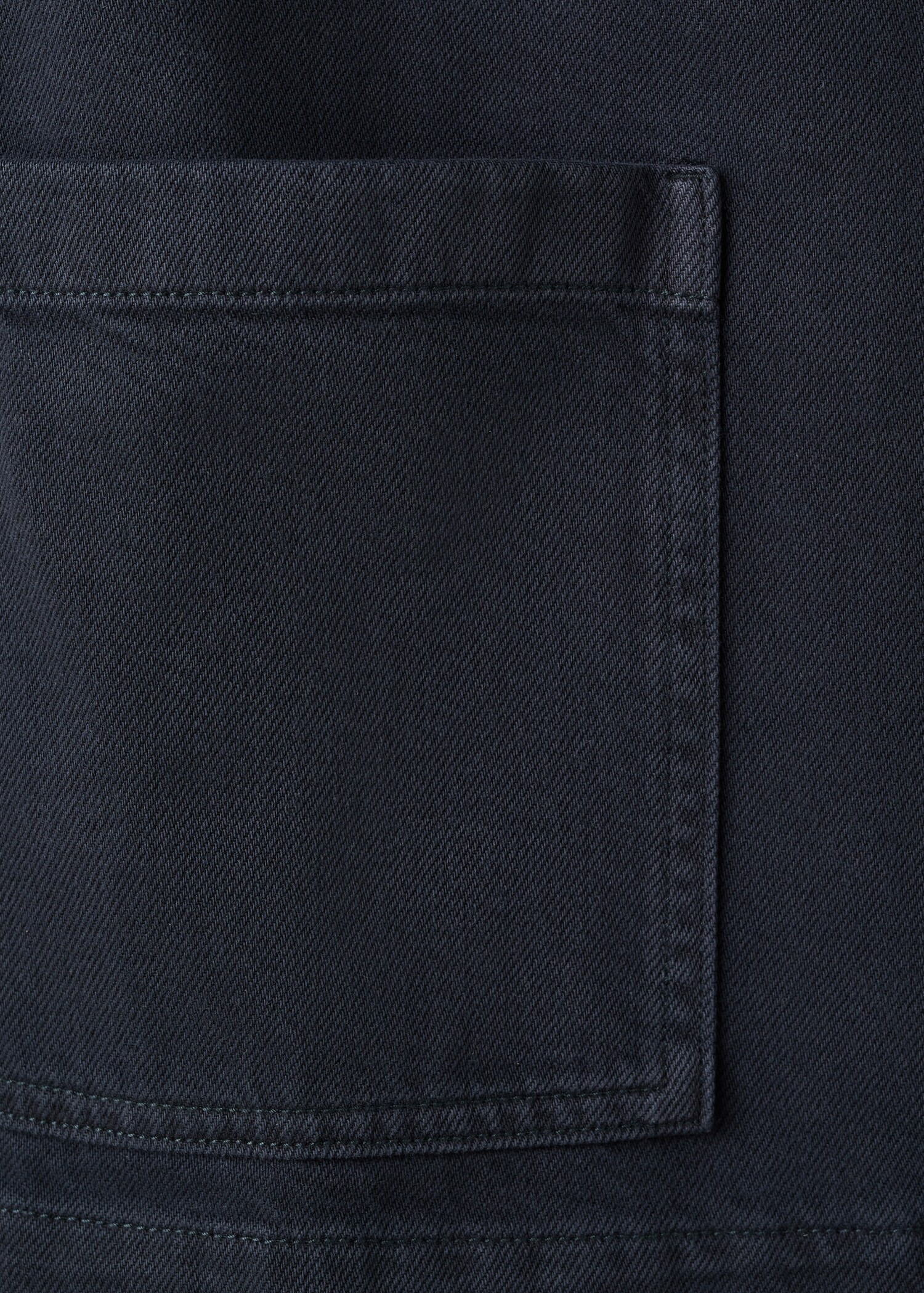 Chest-pocket cotton shirt - Details of the article 0