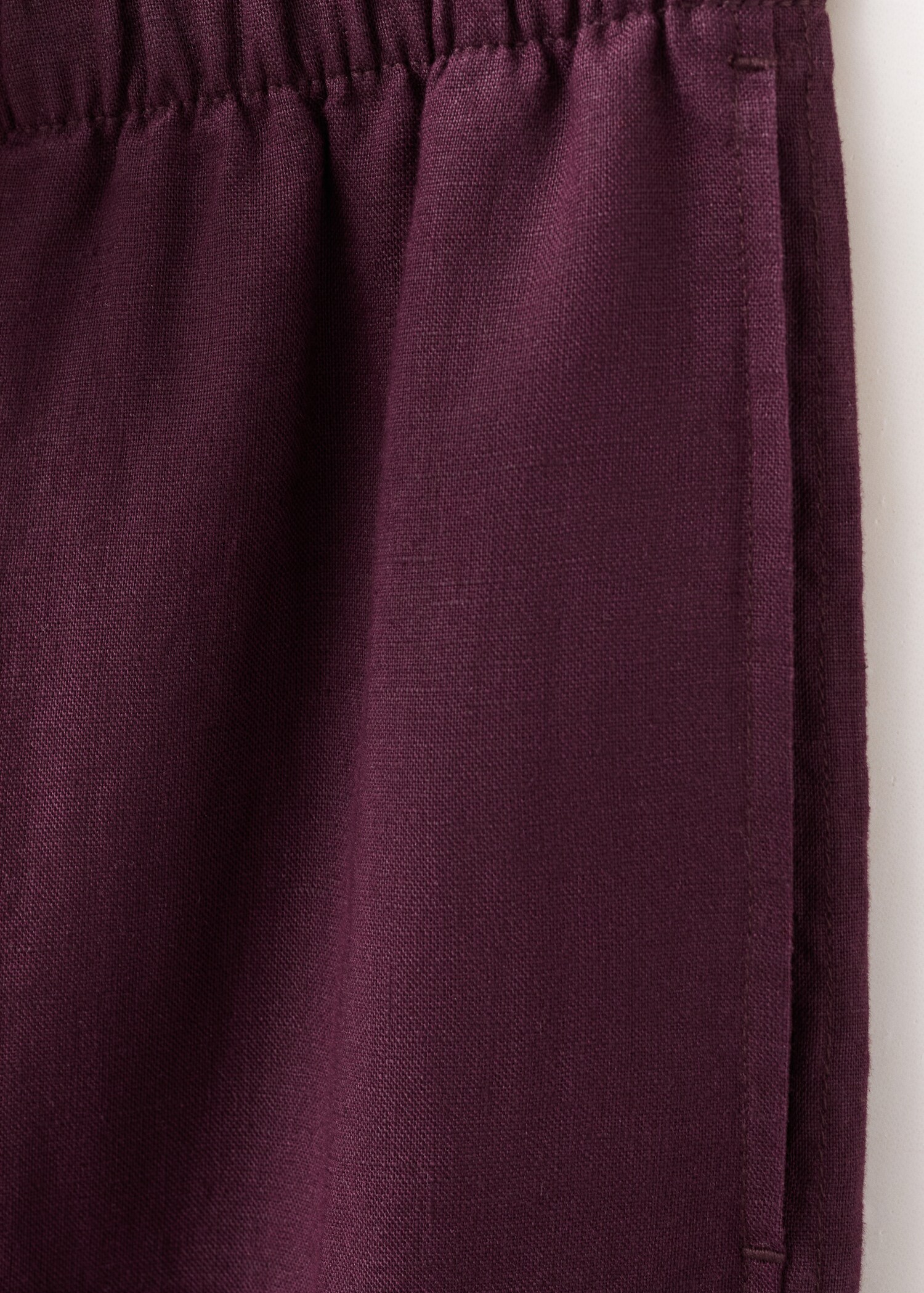 Pantalón recto lino - Detalle del artículo 8