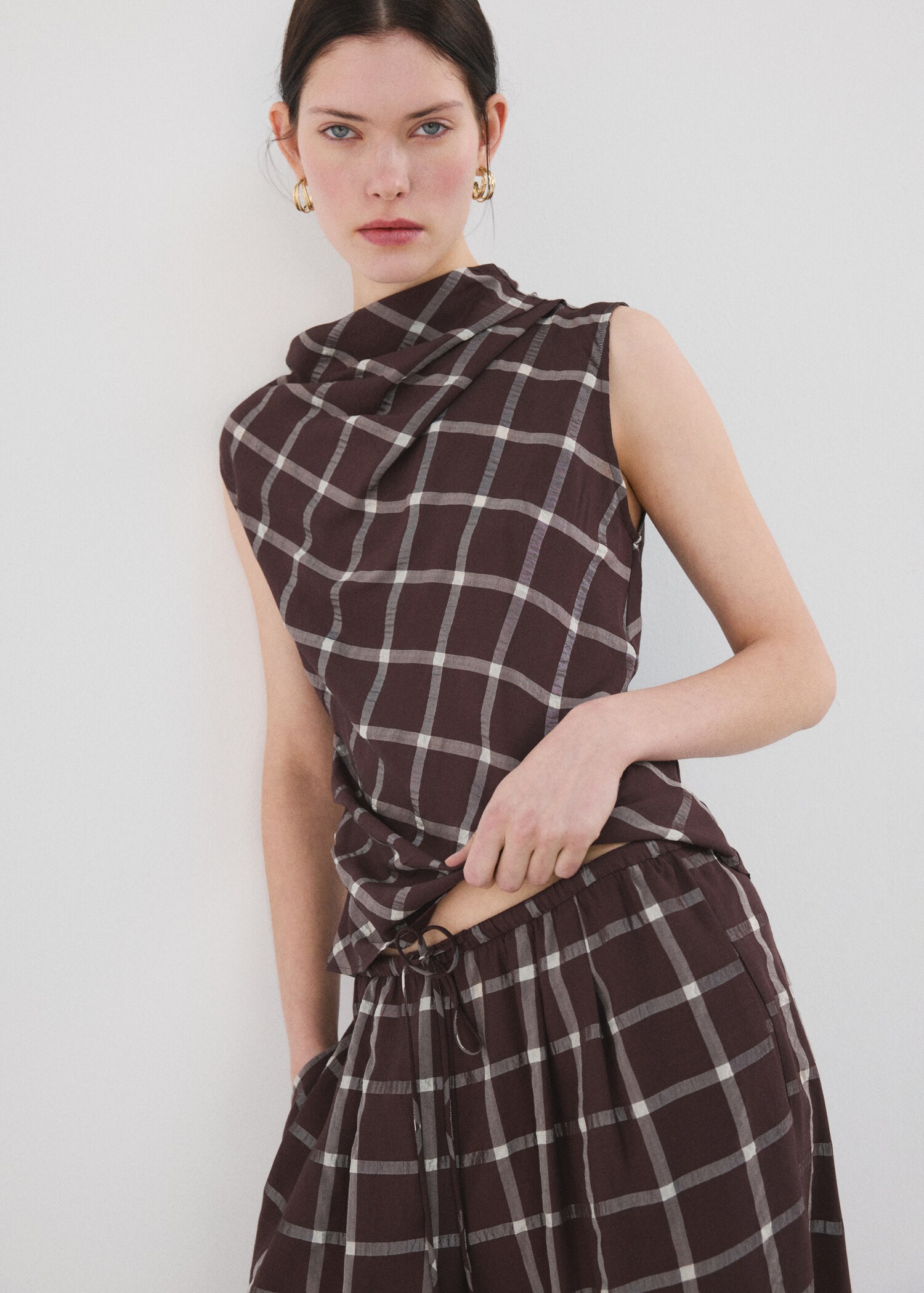 Pantalón balloon tiro medio - Detalle del artículo 6