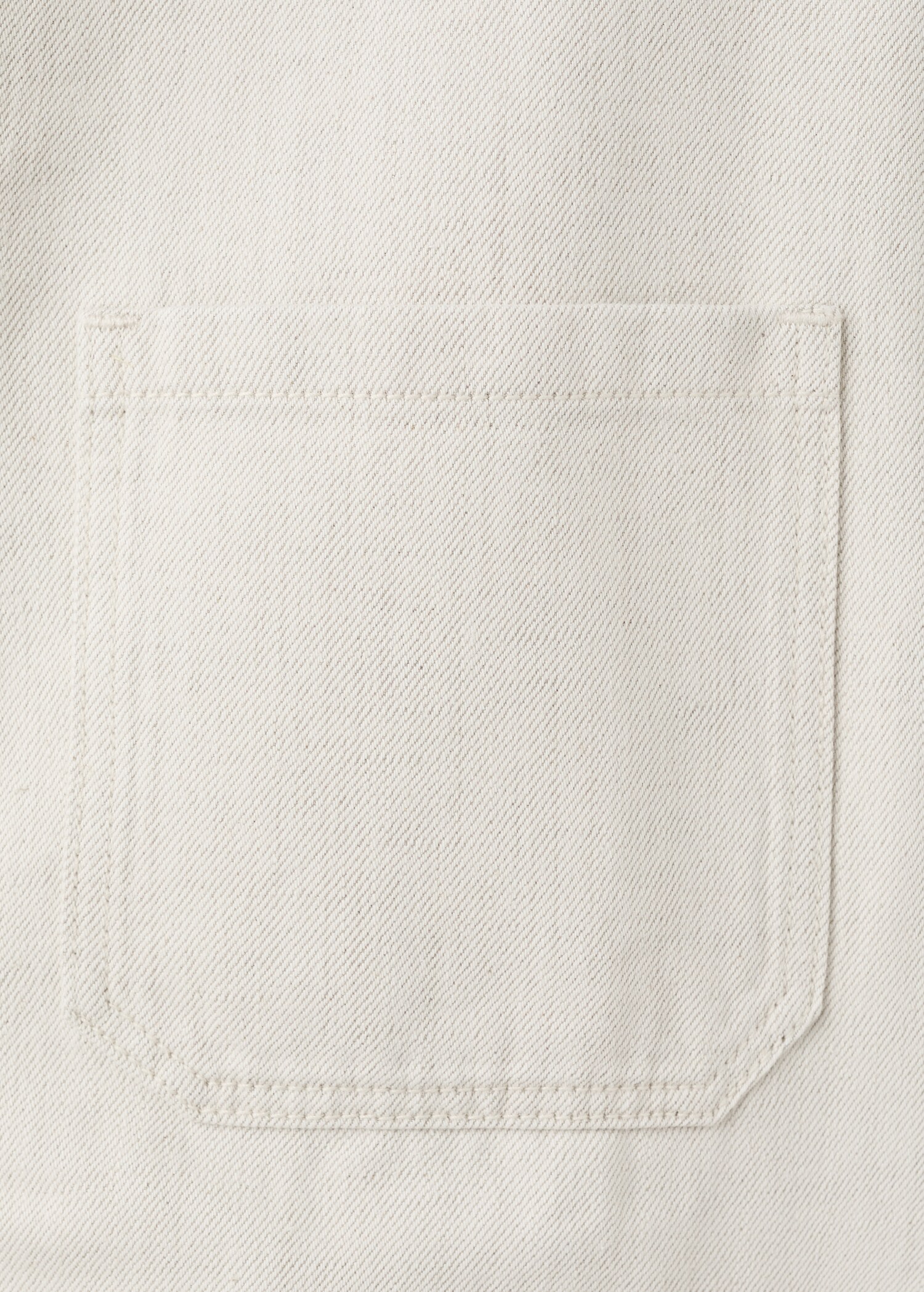 Cotton linen denim jacket - Details of the article 0