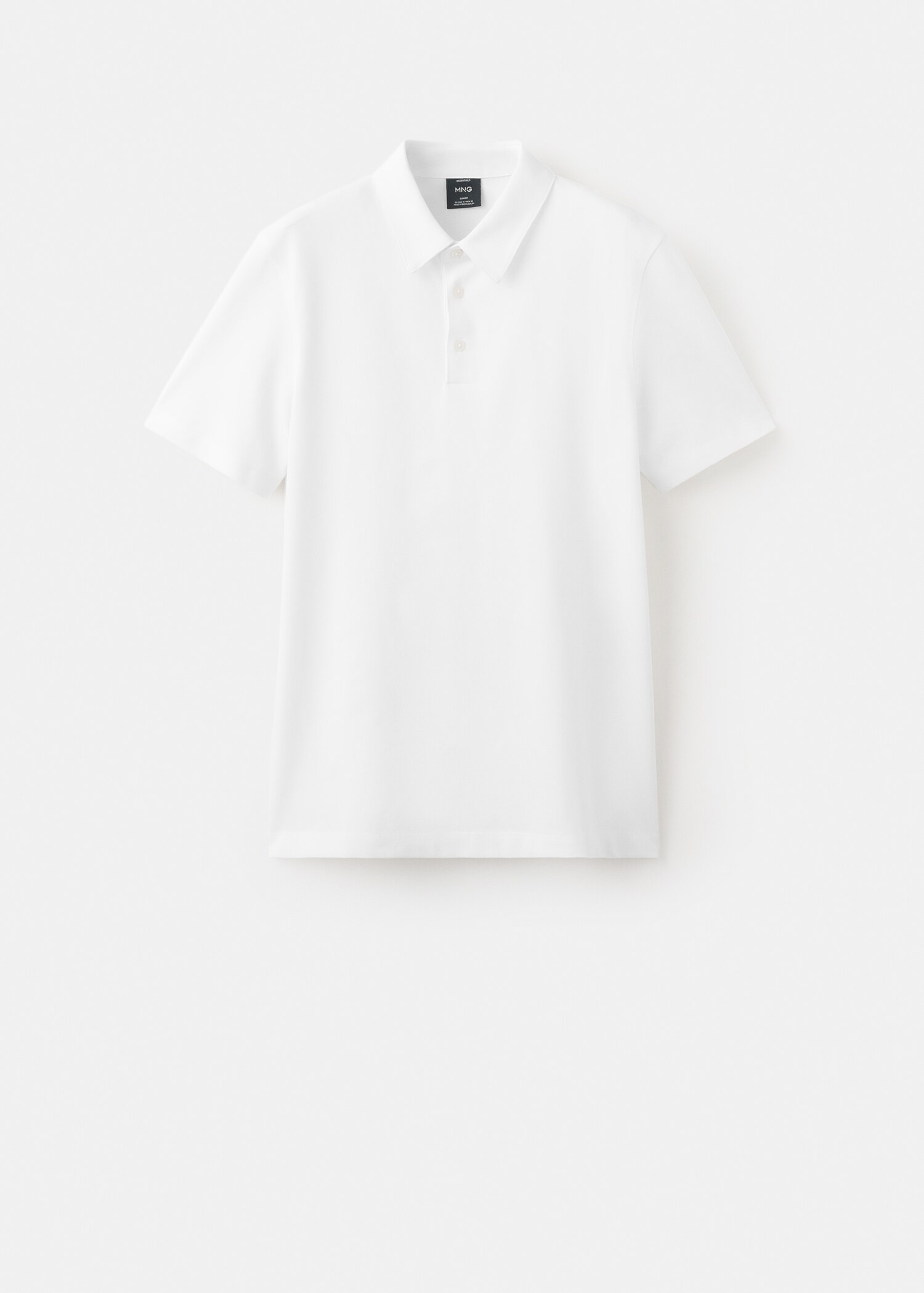 Slim fit piqué polo - Artikel zonder model