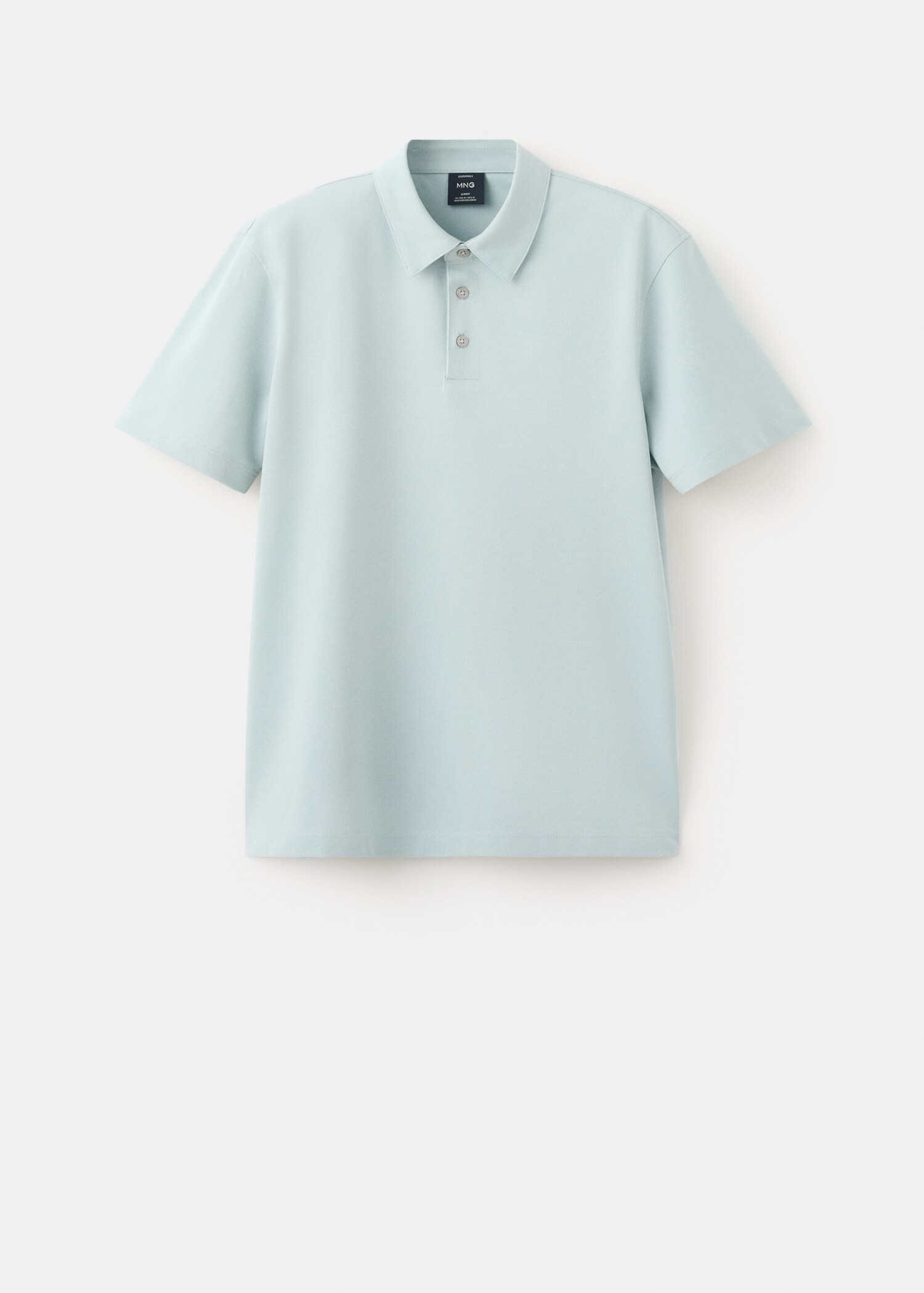 Slim fit pique polo shirt - Artikel zonder model