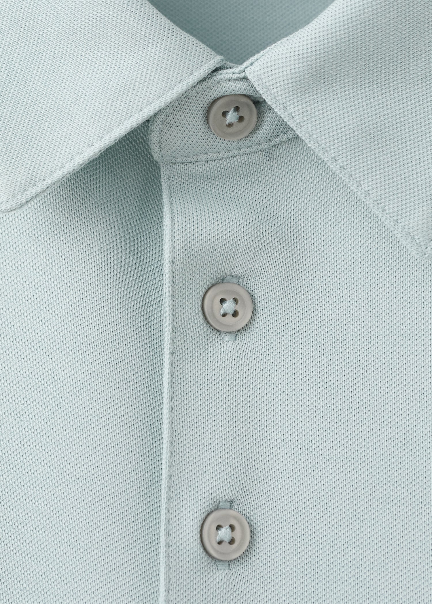 Slim fit pique polo shirt - Detail van het artikel 8