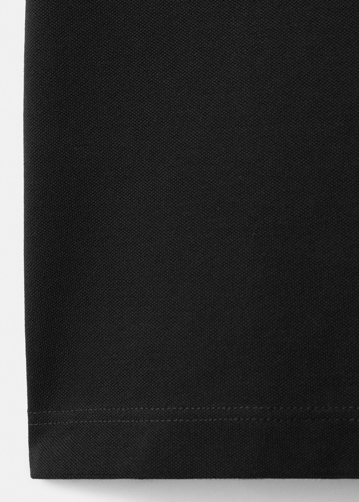 Slim fit piqué polo - Details of the article 0