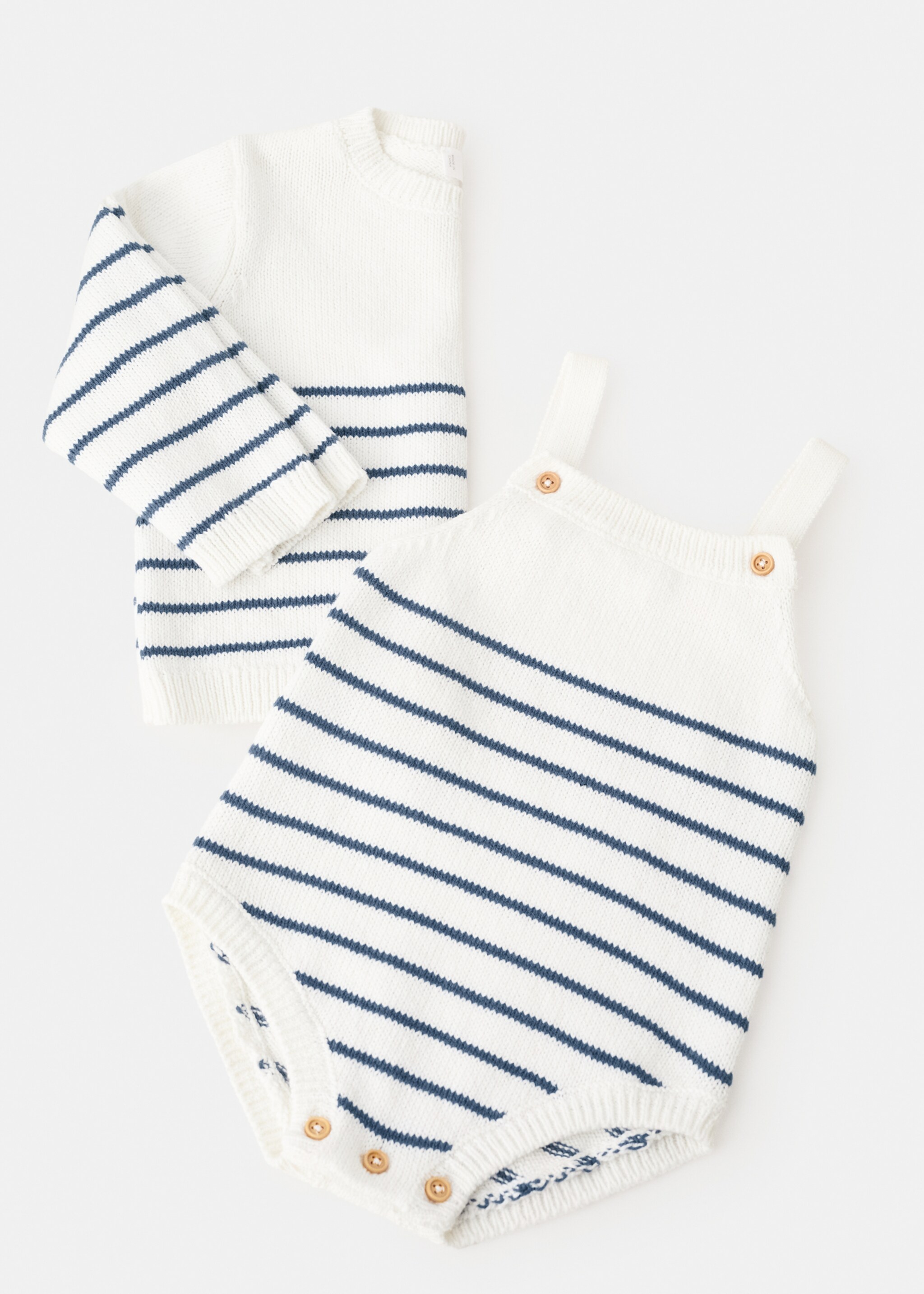 بدلة محبوكة مخططة - تفاصيل المنتج 8, أزرق. Ref: 27076717-00.