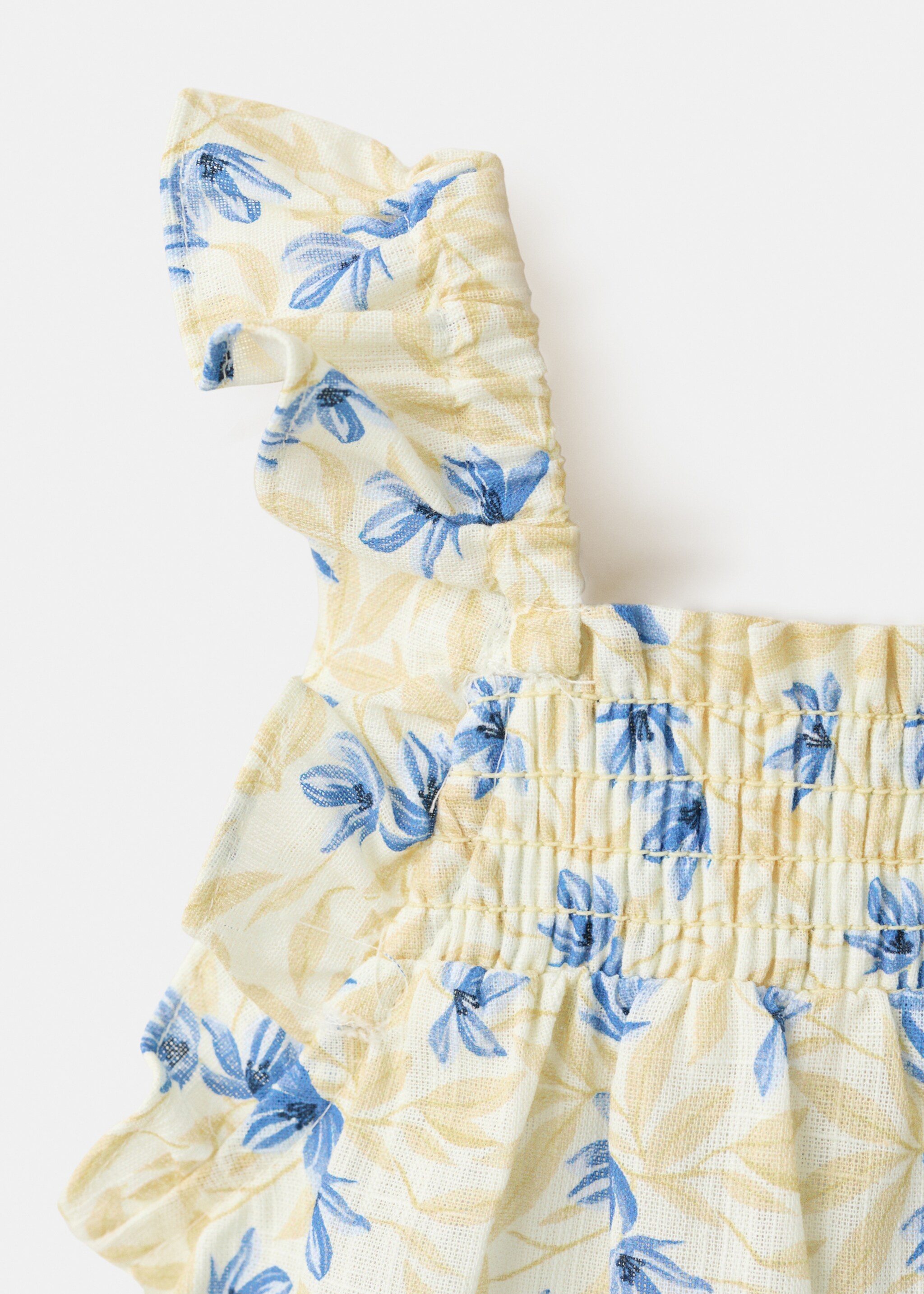 Mono estampado flores - Detalle del artículo 8, Amarillo. Ref: 27076723-00.