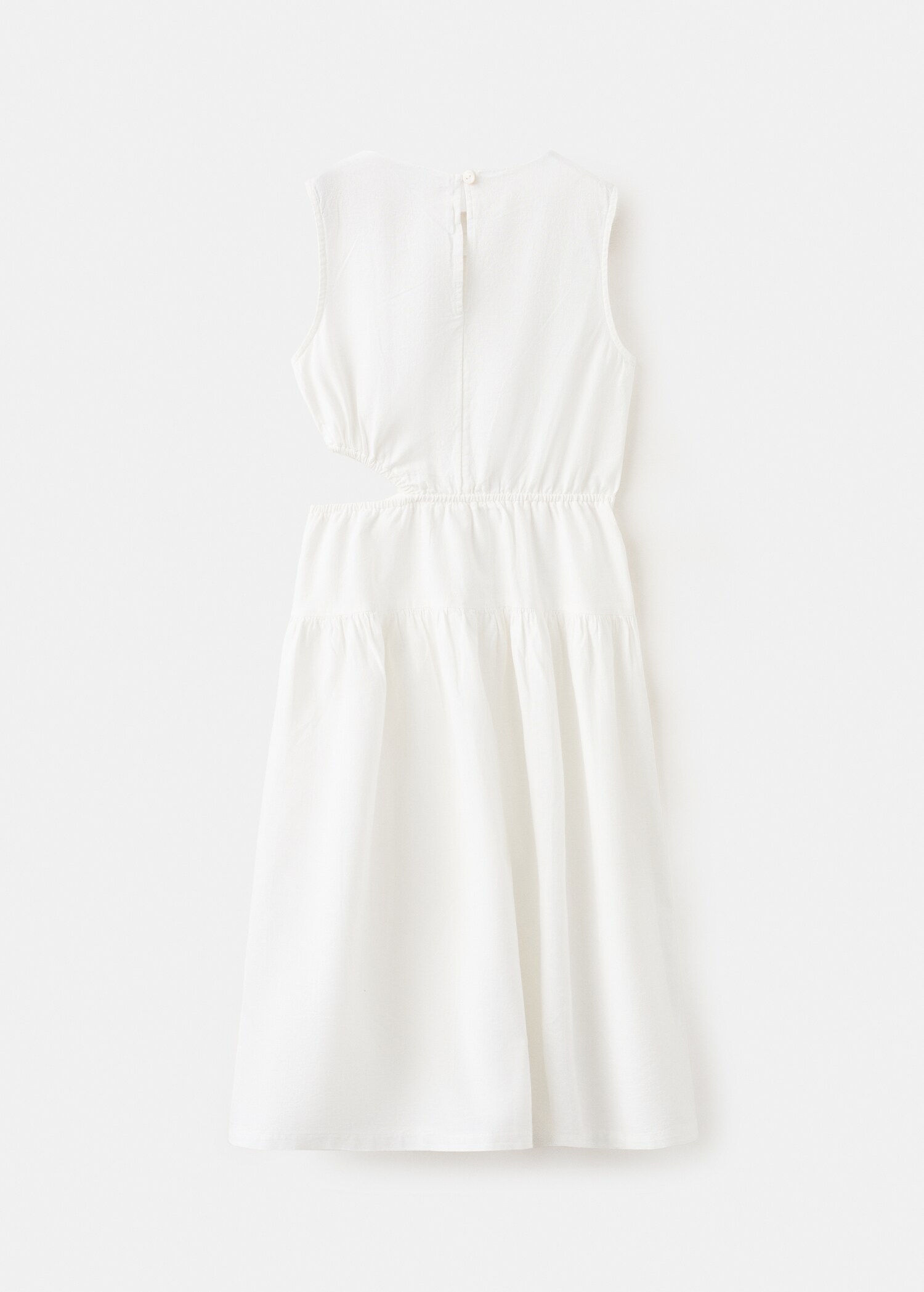 Side-slit dress - Reverse of the article