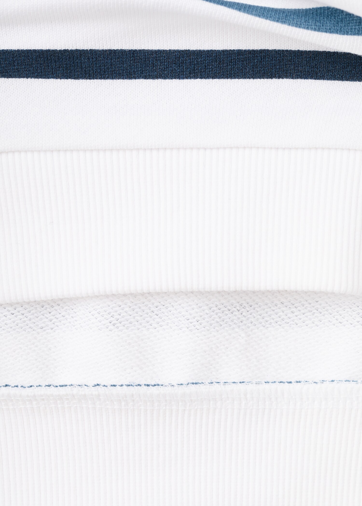 Sweat-shirt coton rayures - Détail de l'article 0