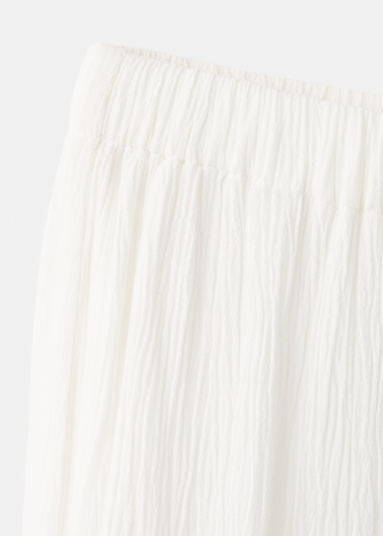 Panel skirt with scalloped details - Details of the article 0