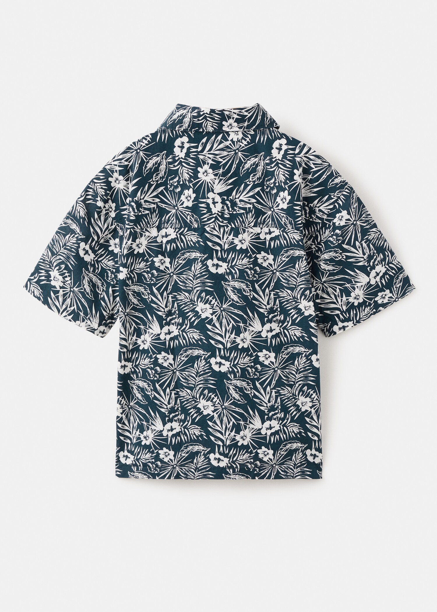 Floral print shirt - Reverse of the article