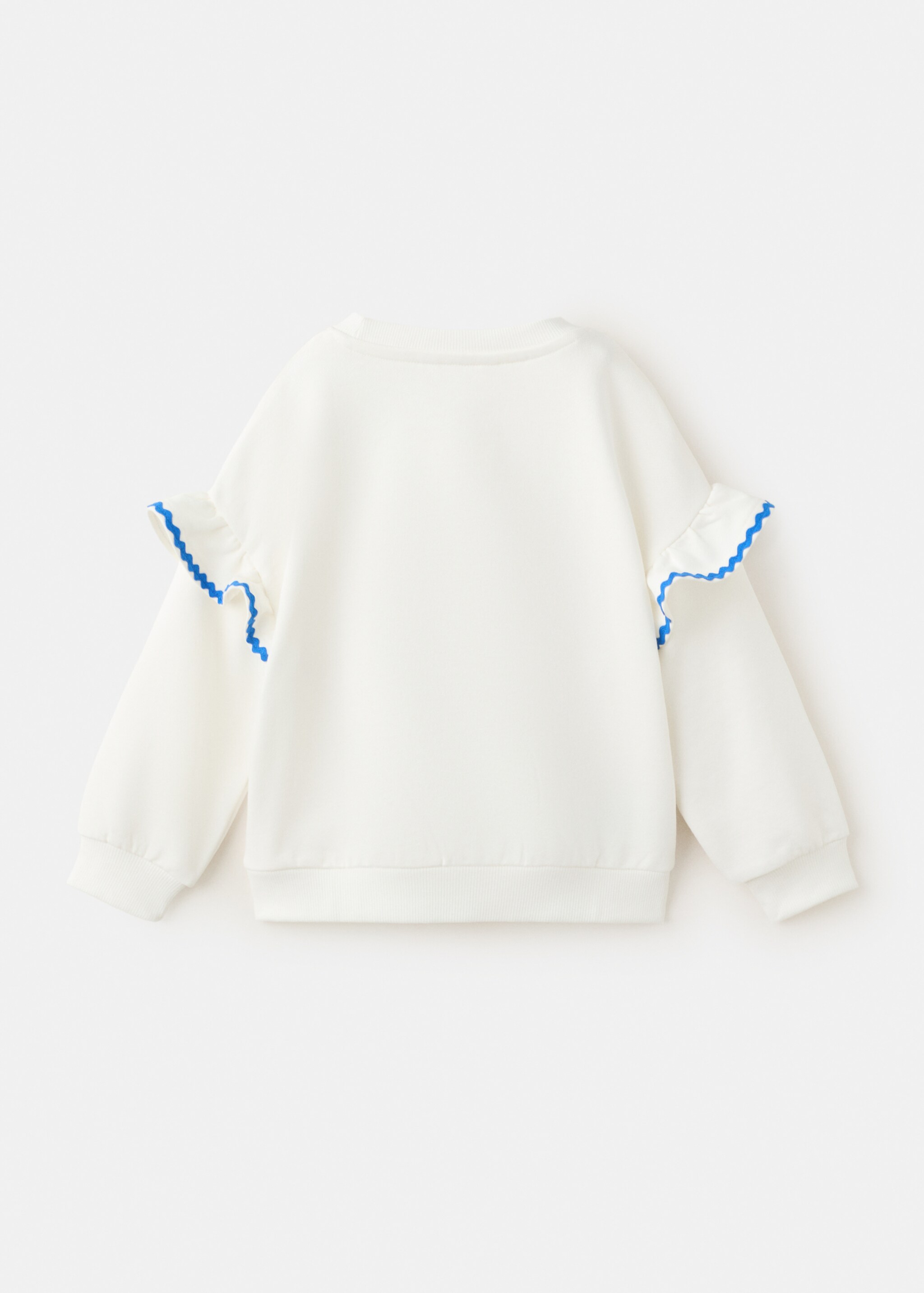 Sweatshirt wave - Reverse of the article, Off White. Ref: 27076744-00.