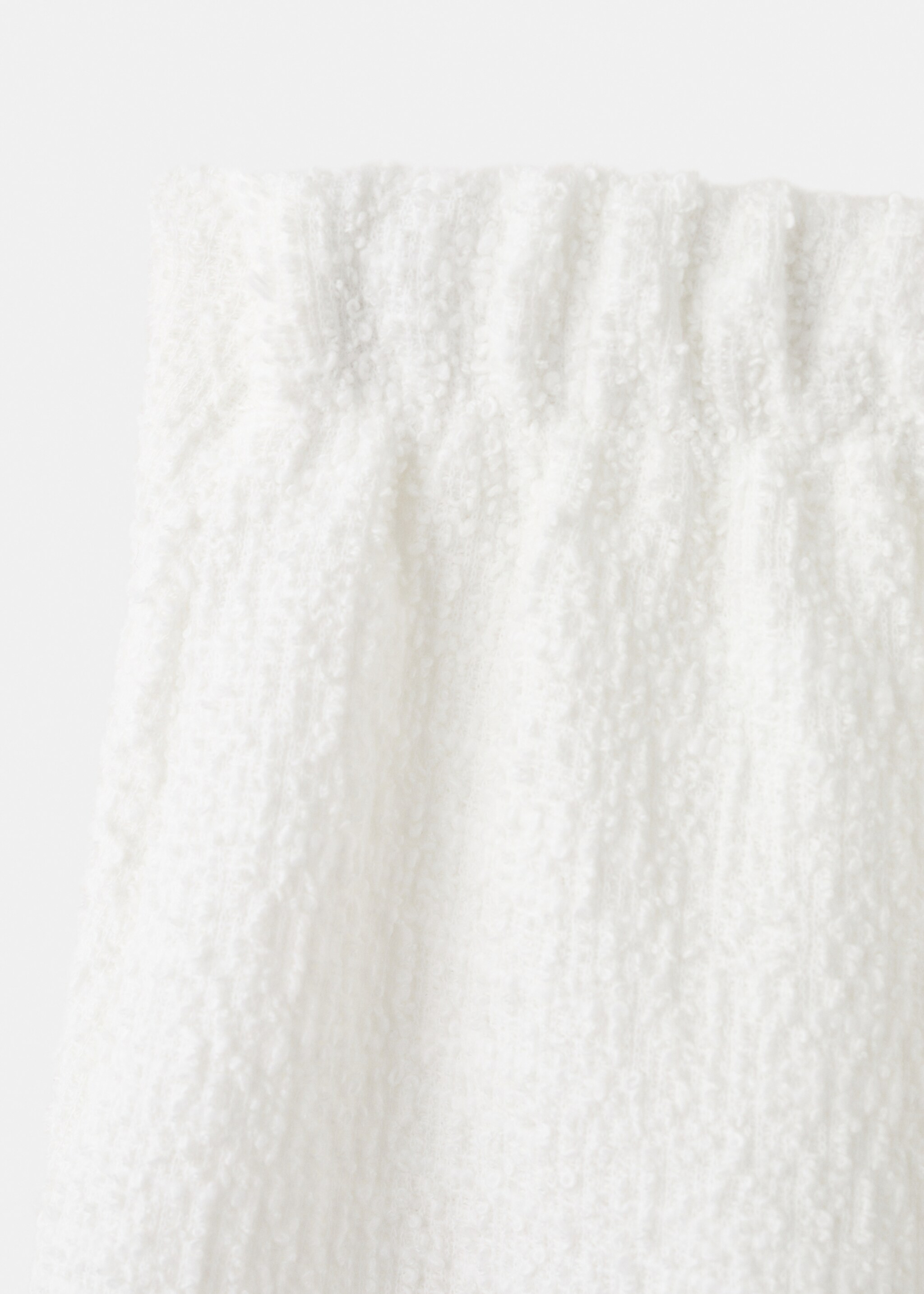 Jupe short en maille - Détail de l'article 8, Blanc cassé. Ref: 27076750-00.