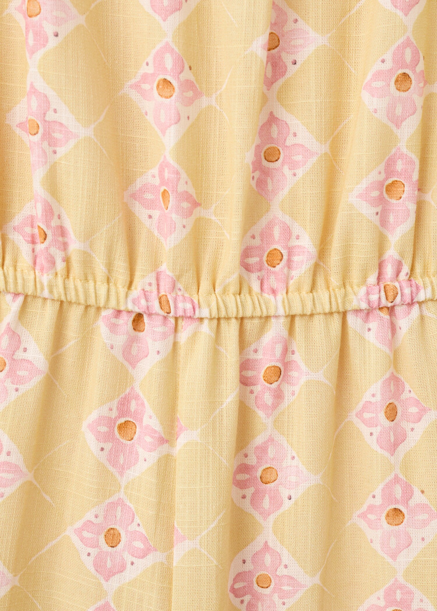 Long printed jumpsuit - Details of the article 0