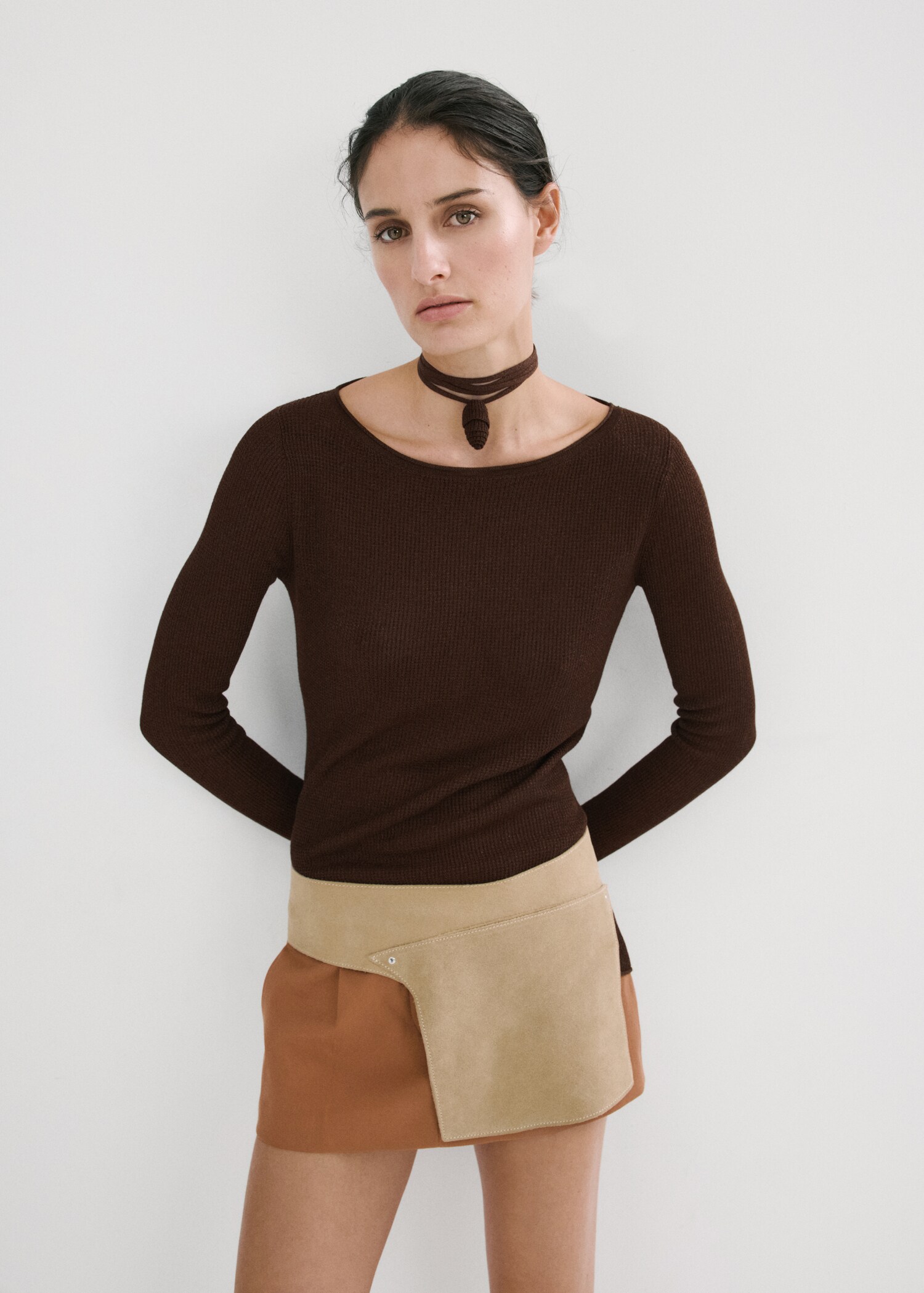 Fine-knit sweater - Details of the article 2