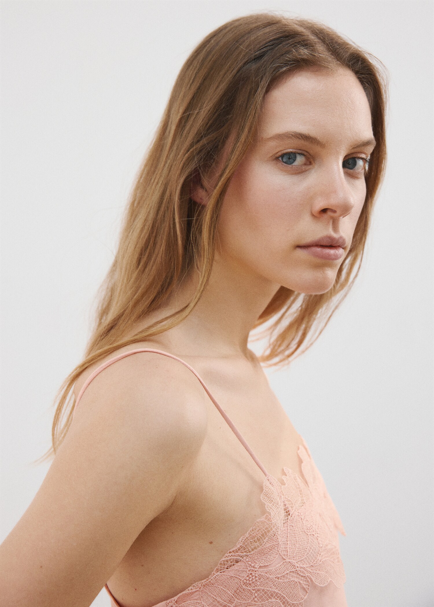 Lace trim top - Details of the article 1