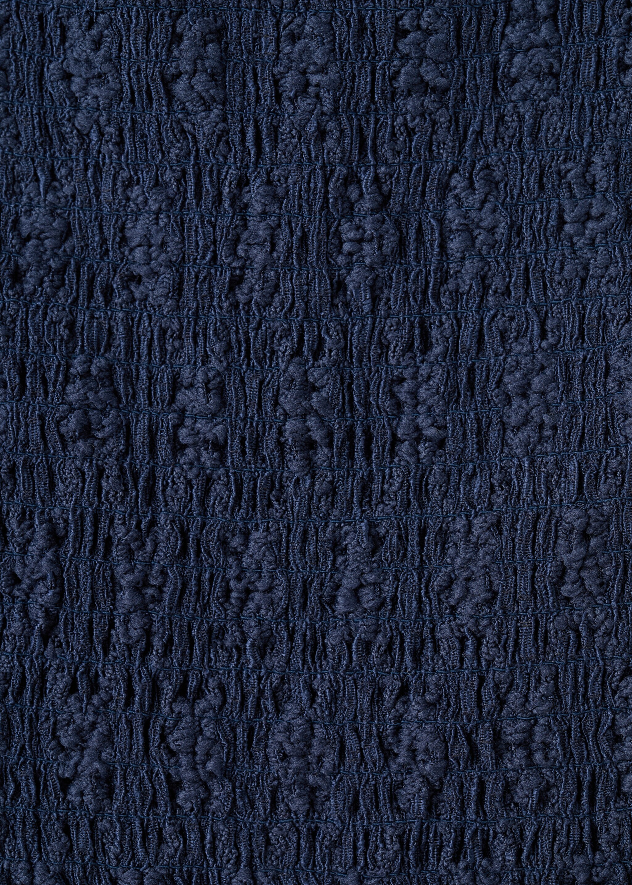 Fodros, becsületszó top - A termék adatai 0, Tengerészkék. Ref: 27077147-00.