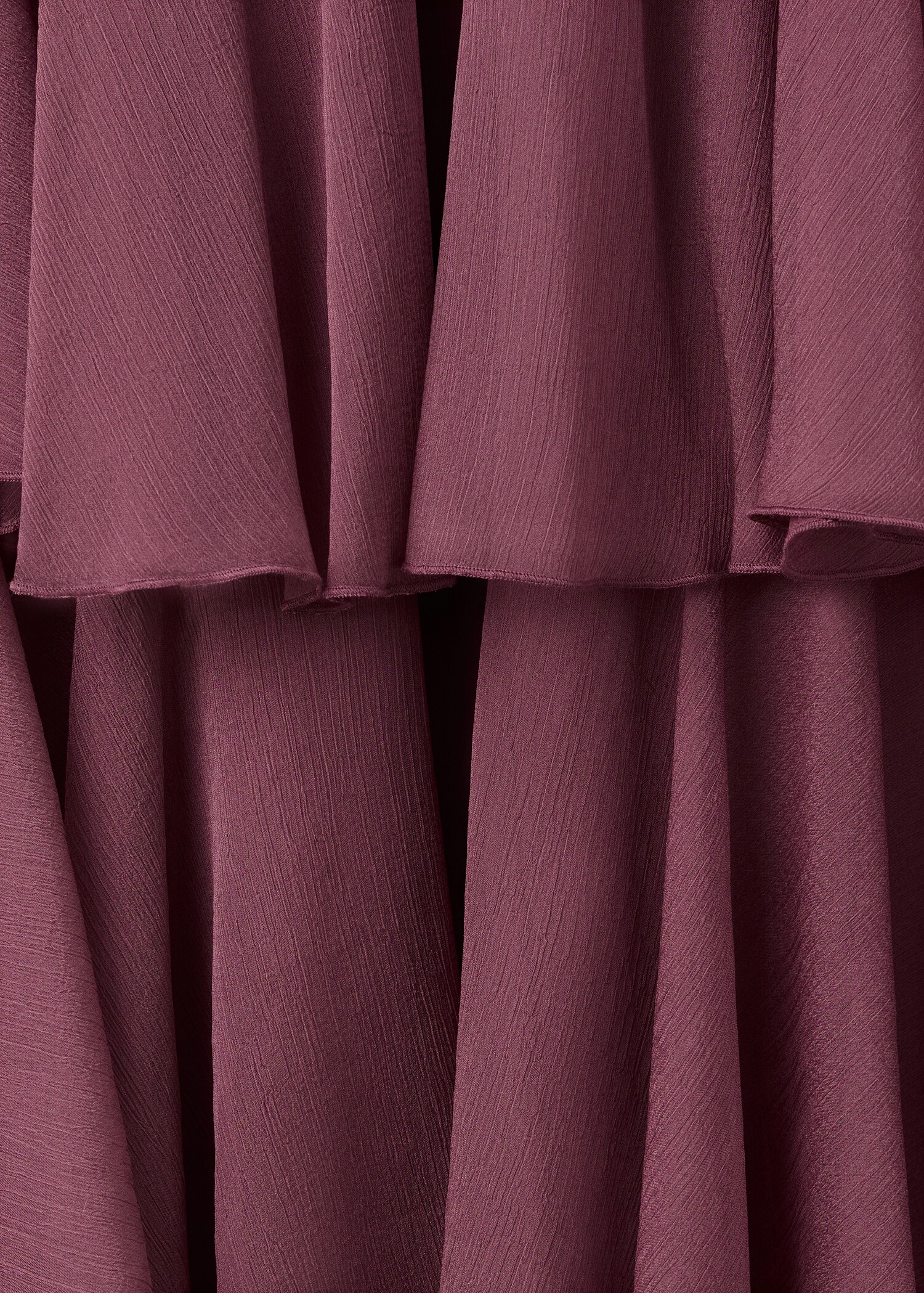 Ruffled draped dress - Details of the article 0