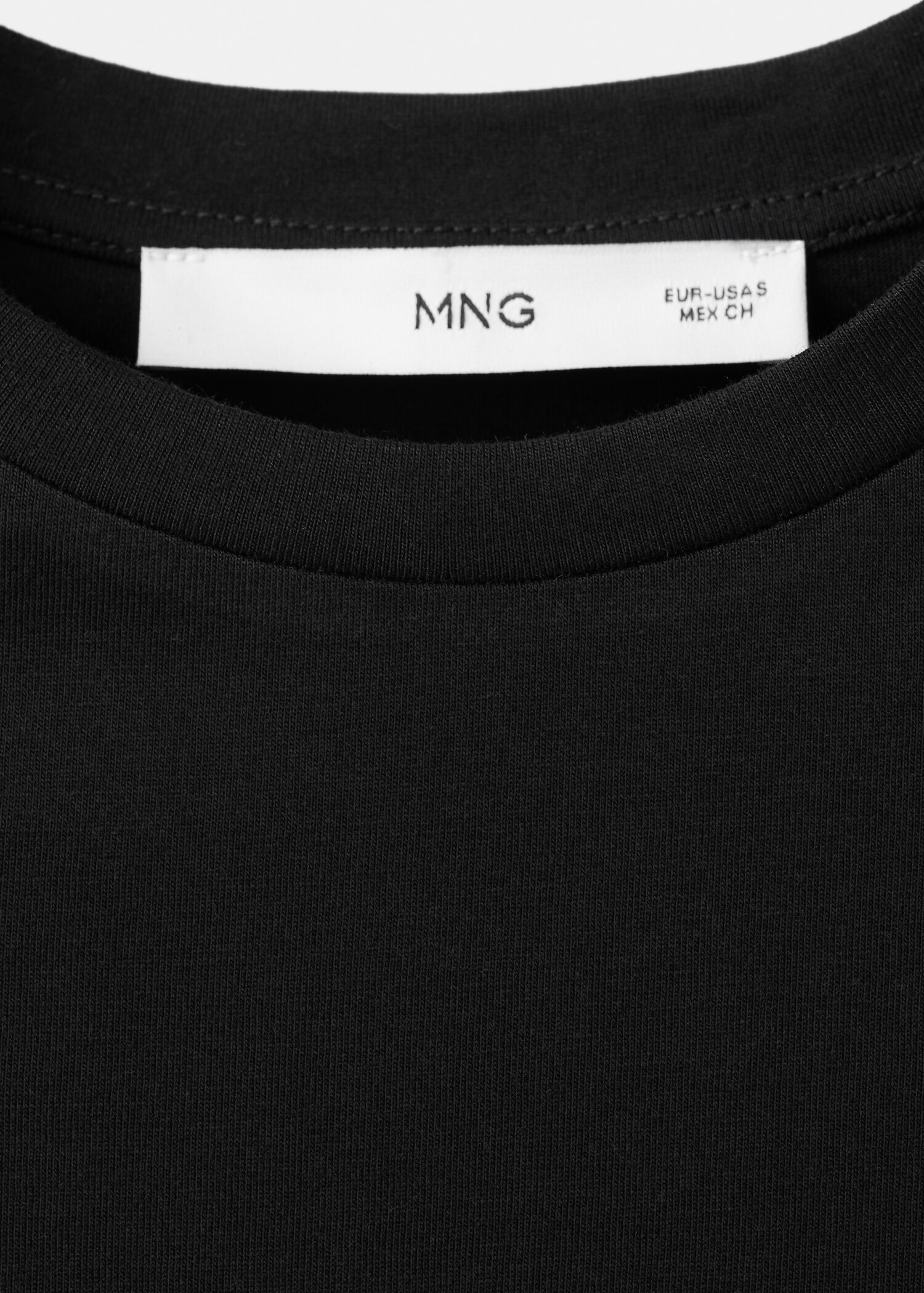 Embroidered cutwork cotton T-shirt - Details of the article 8