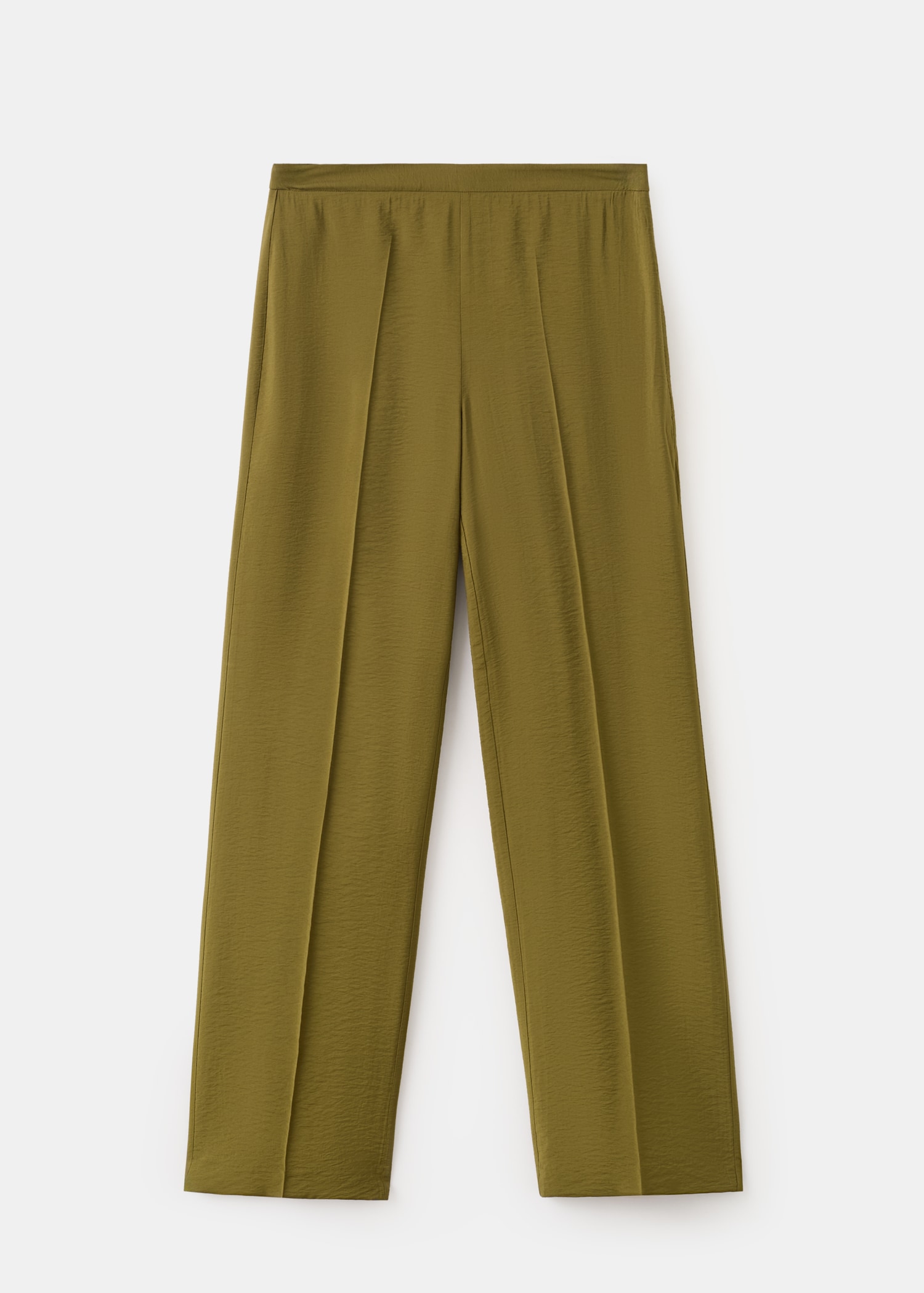 Straight mid-rise trousers - Article without model