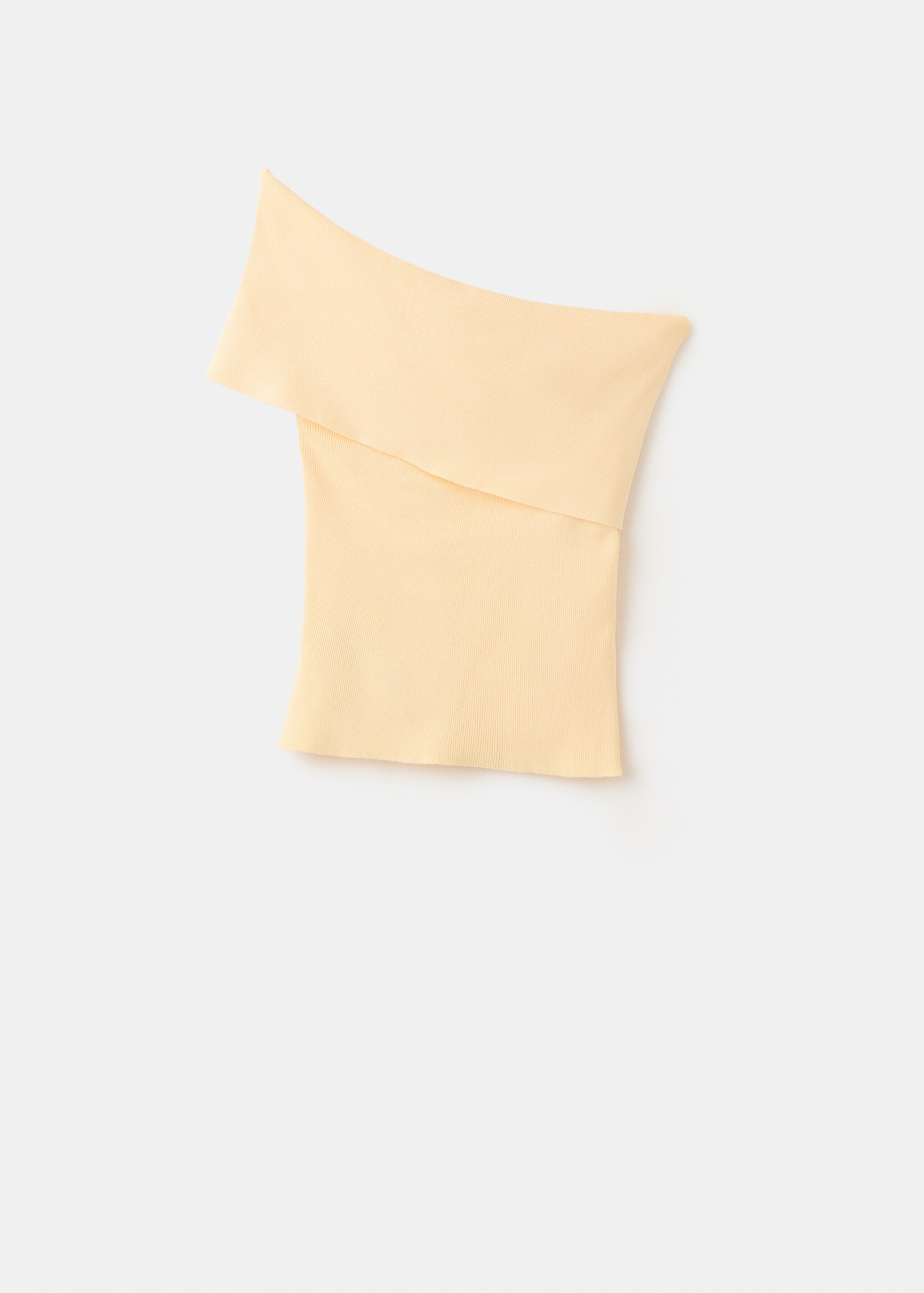 Off-shoulder top - Article without model, Vanilla. Ref: 27077155-00.