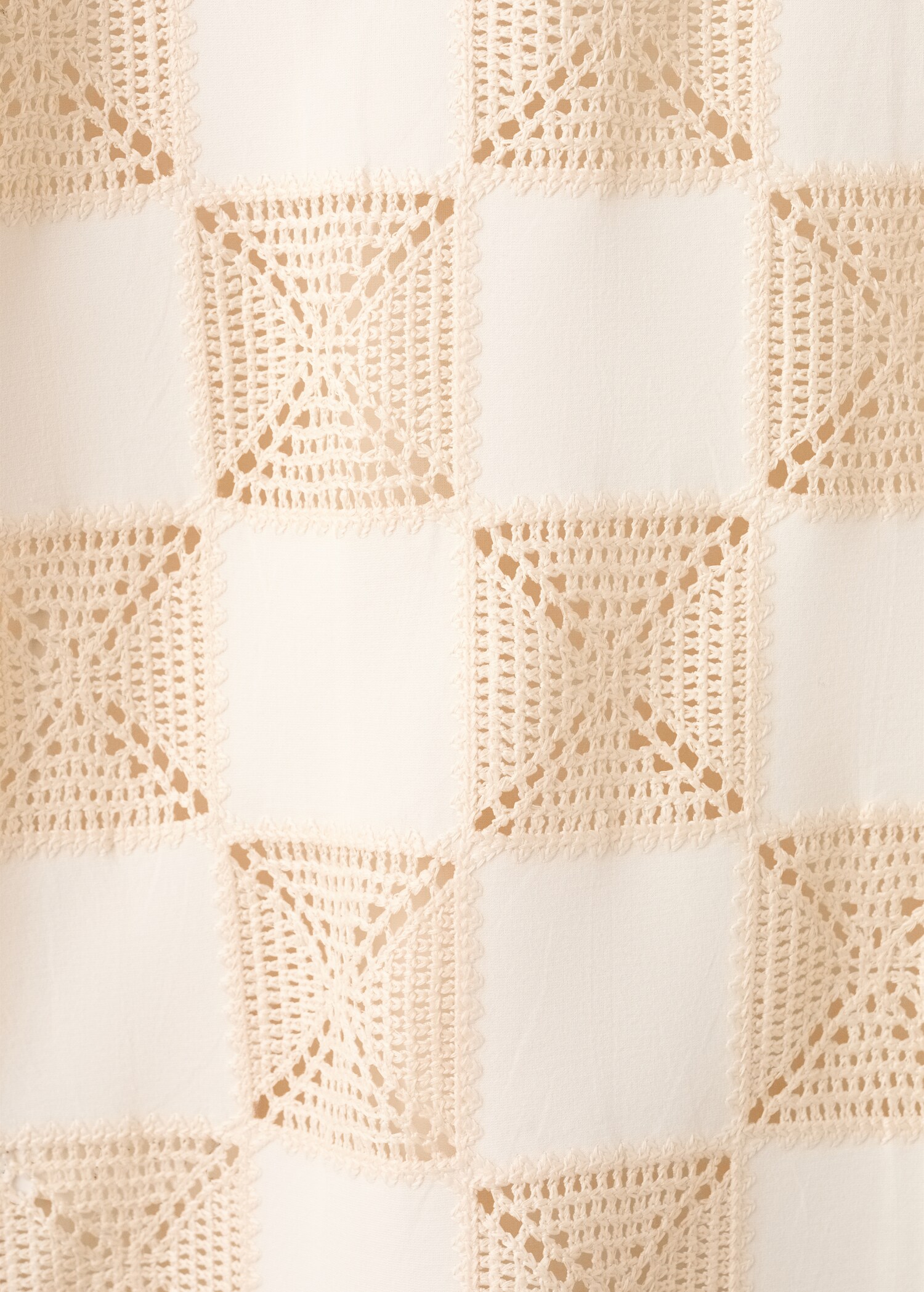 Crochet print T-shirt - Details of the article 8